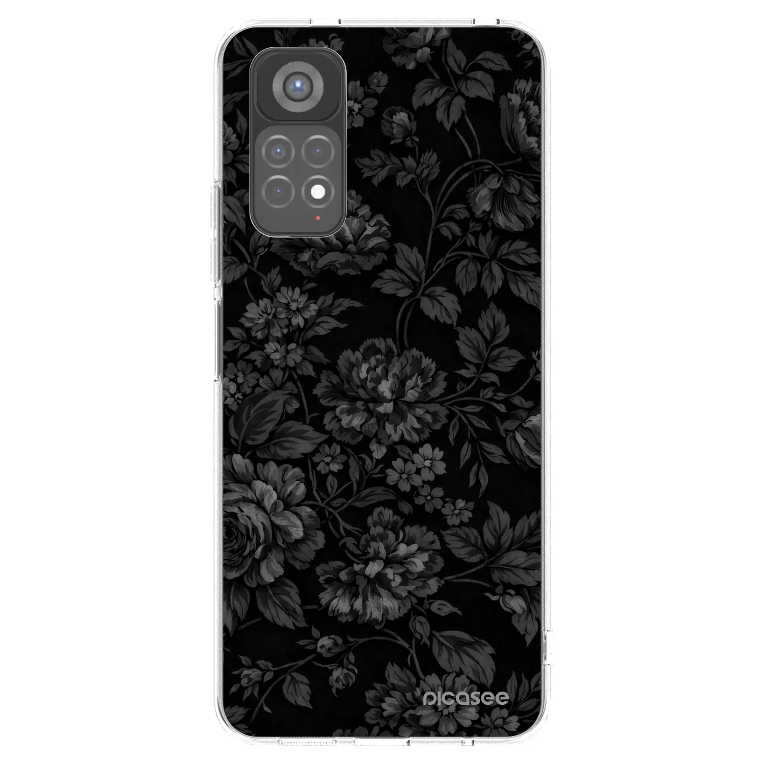 Picasee silikonový průhledný obal pro Xiaomi Redmi Note 11S 5G - Dark Romance