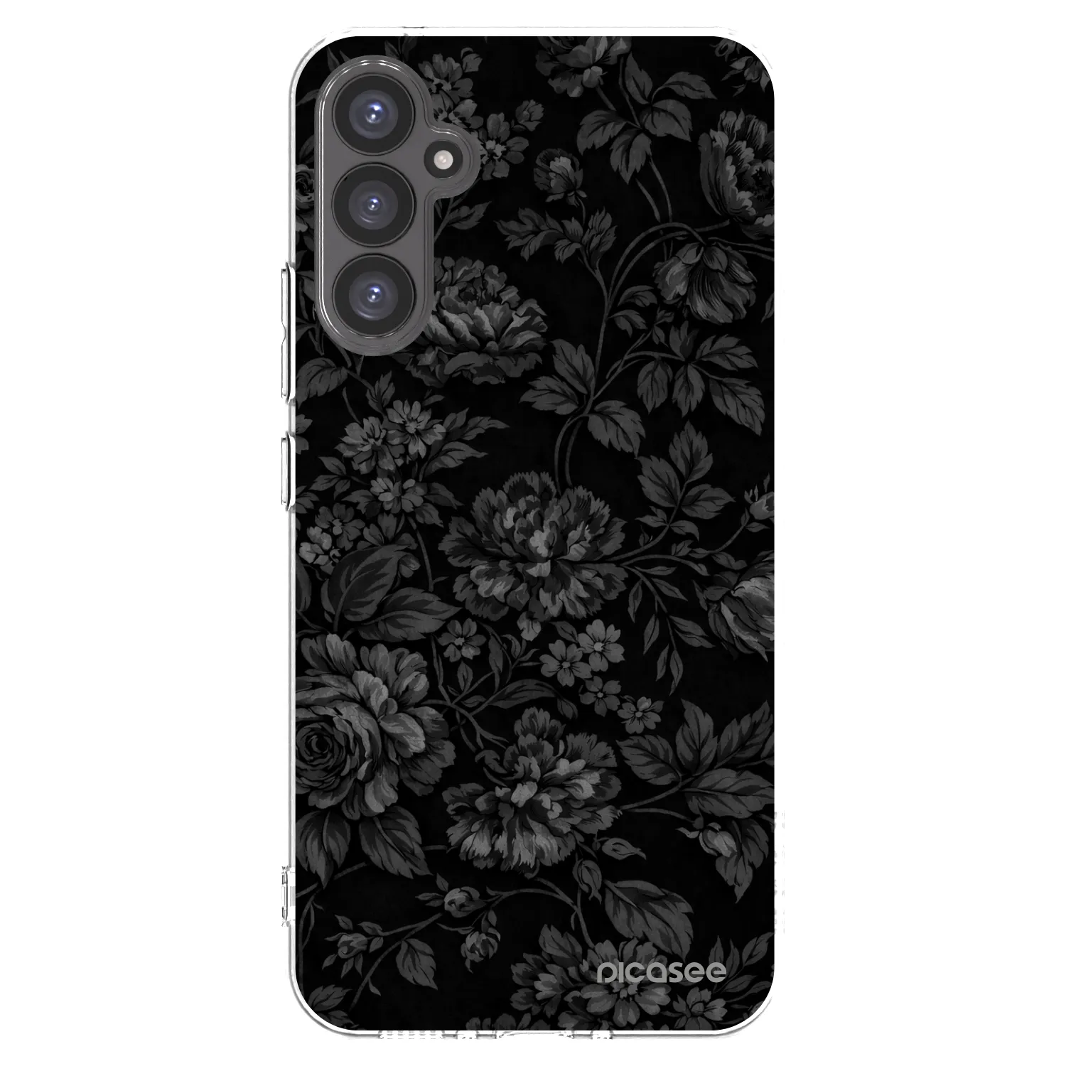 Picasee silikonový průhledný obal pro Samsung Galaxy A34 5G A346B - Dark Romance
