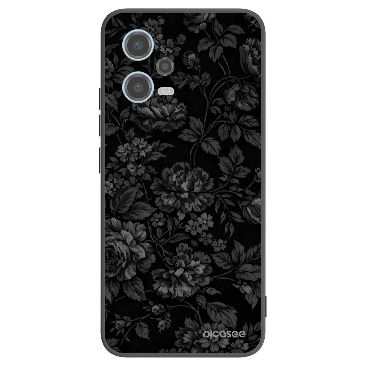 Picasee silikonový černý obal pro Xiaomi Redmi Note 12 5G - Dark Romance