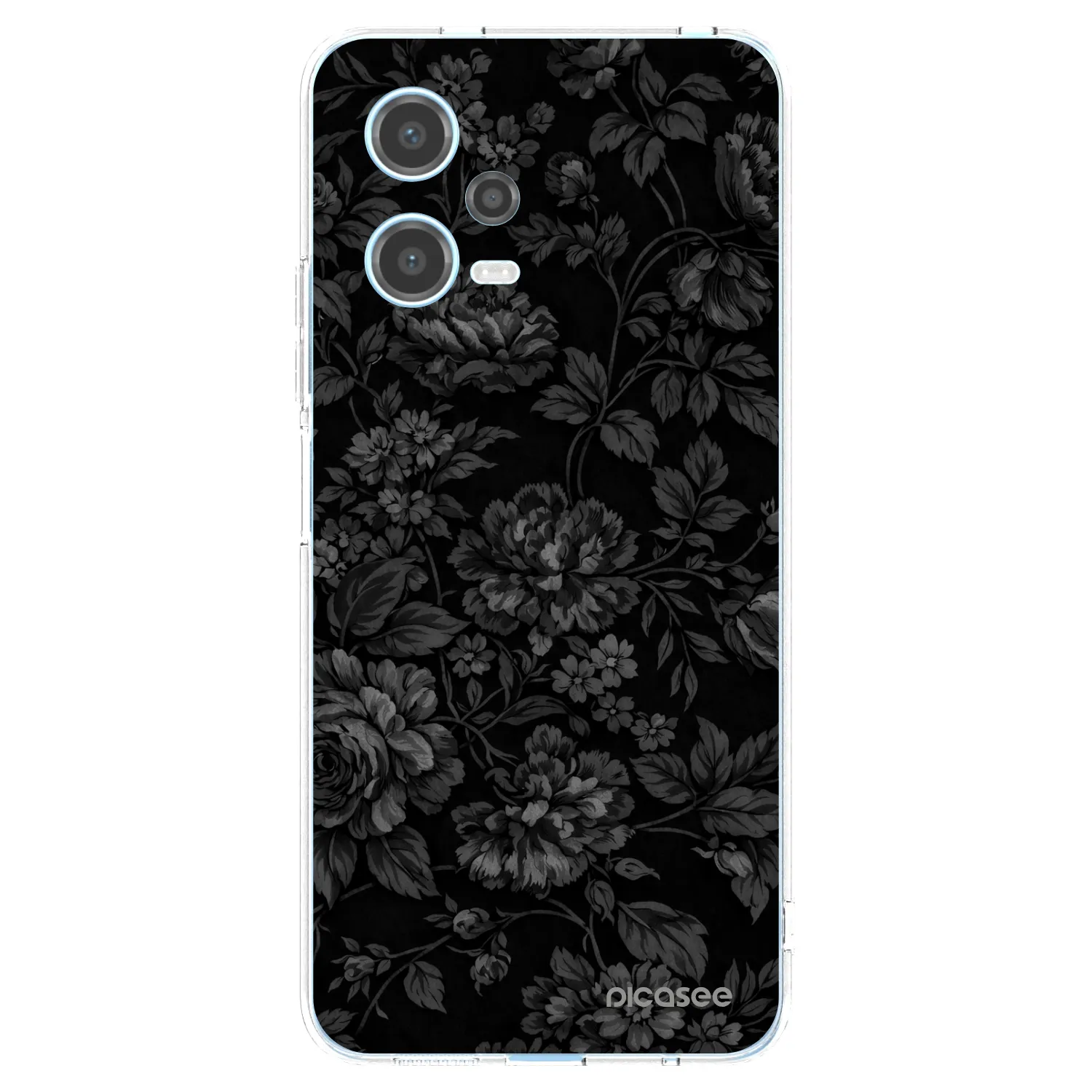 Picasee silikonový průhledný obal pro Xiaomi Redmi Note 12 5G - Dark Romance