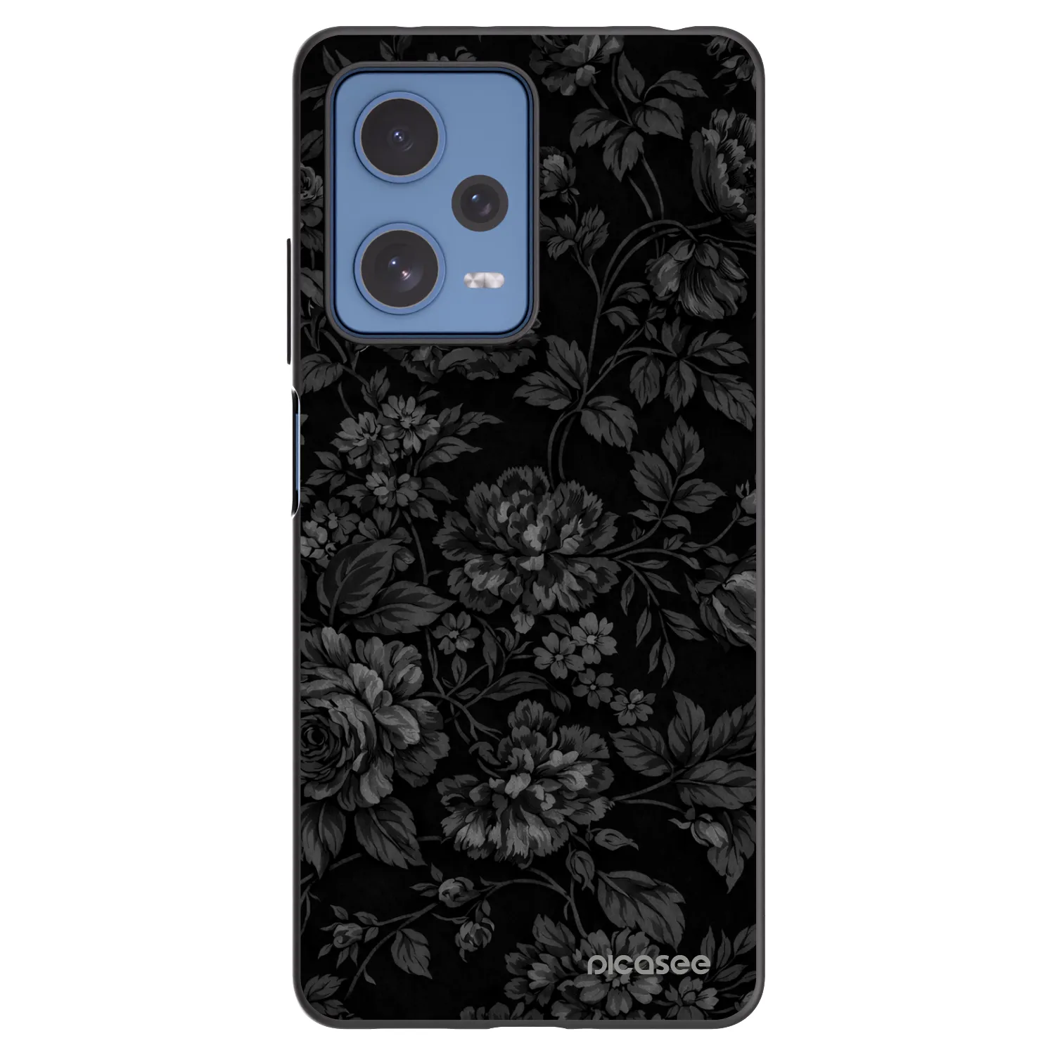 Picasee silikonový černý obal pro Xiaomi Redmi Note 12 Pro 5G - Dark Romance