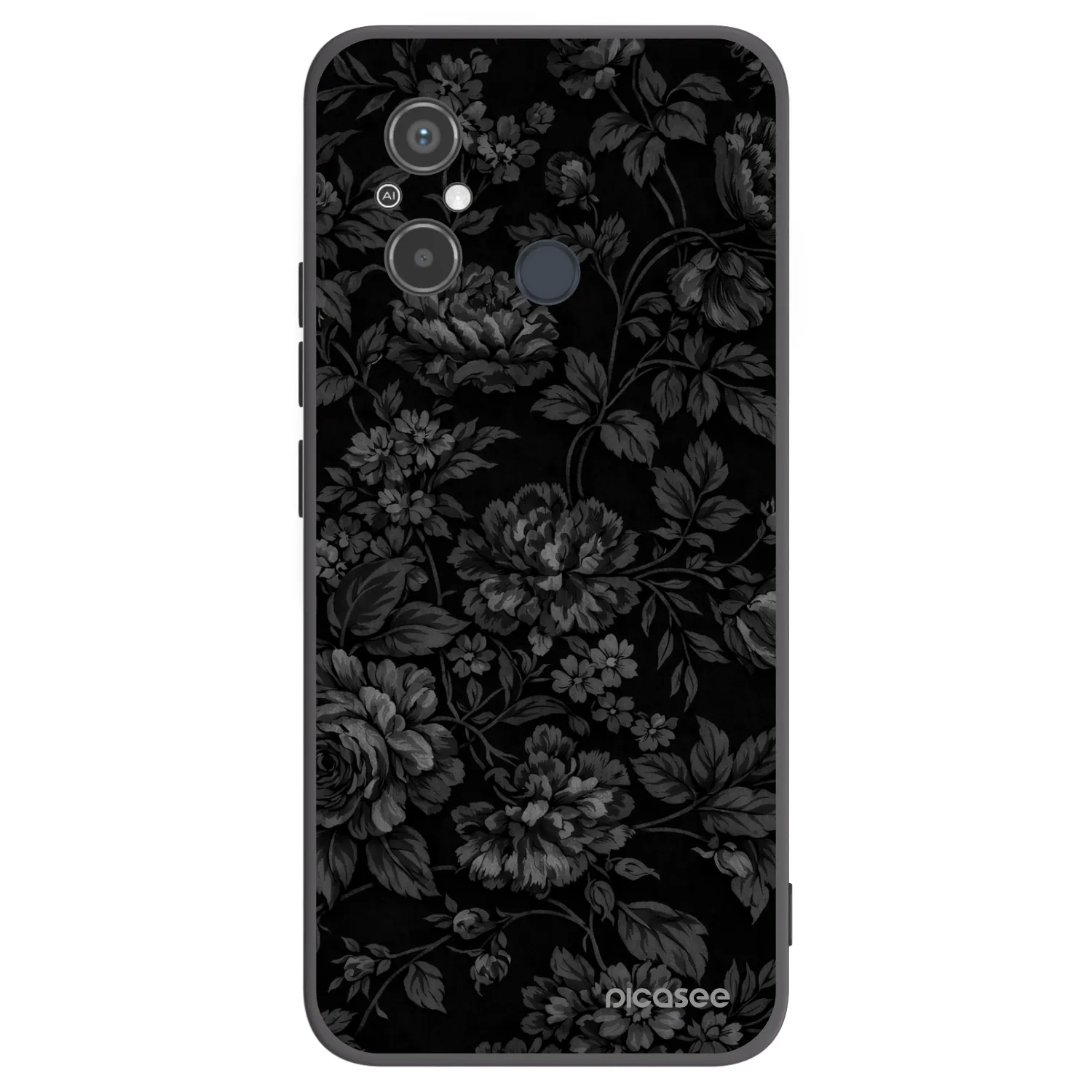 Picasee silikonový černý obal pro Xiaomi Redmi 12C - Dark Romance