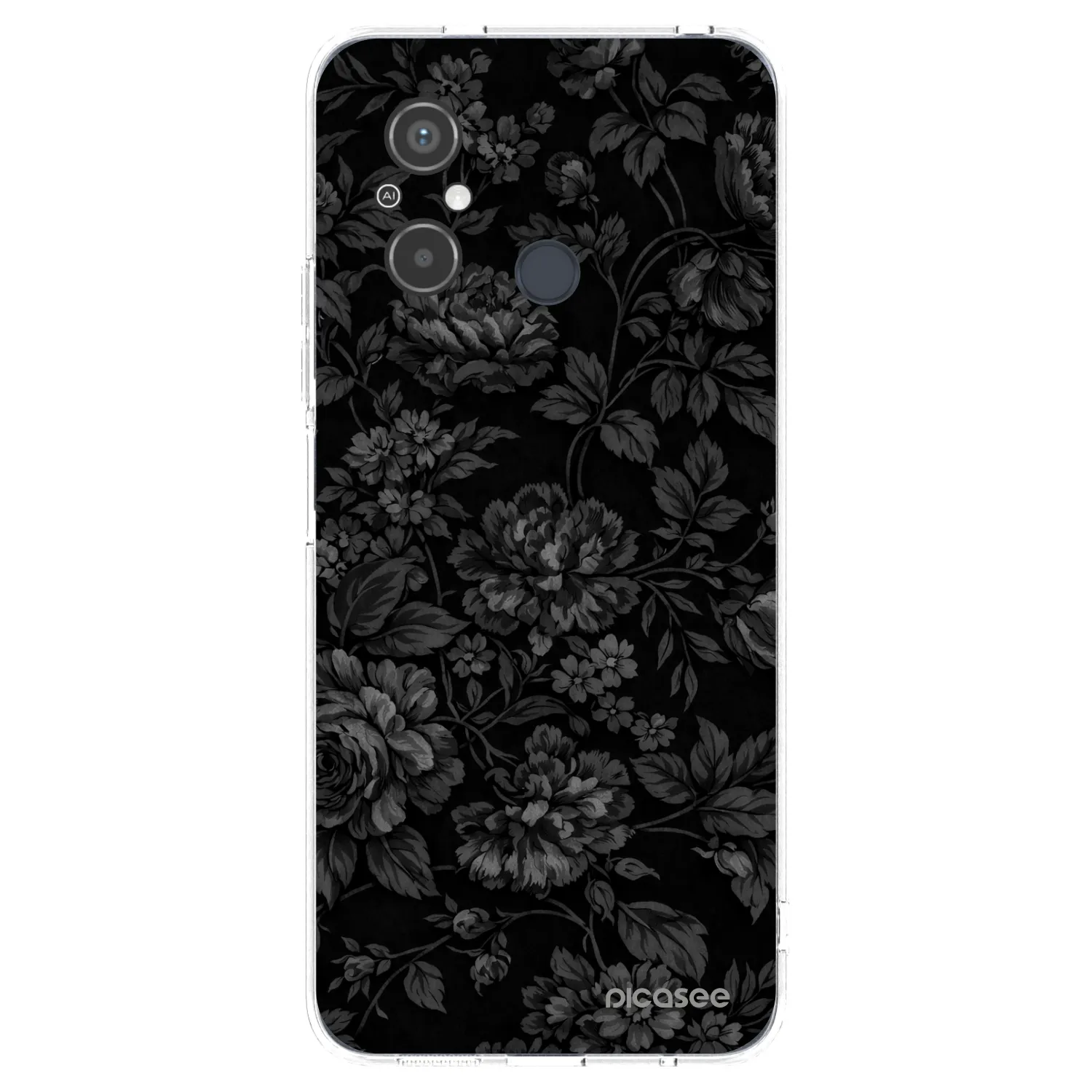 Picasee silikonový průhledný obal pro Xiaomi Redmi 12C - Dark Romance