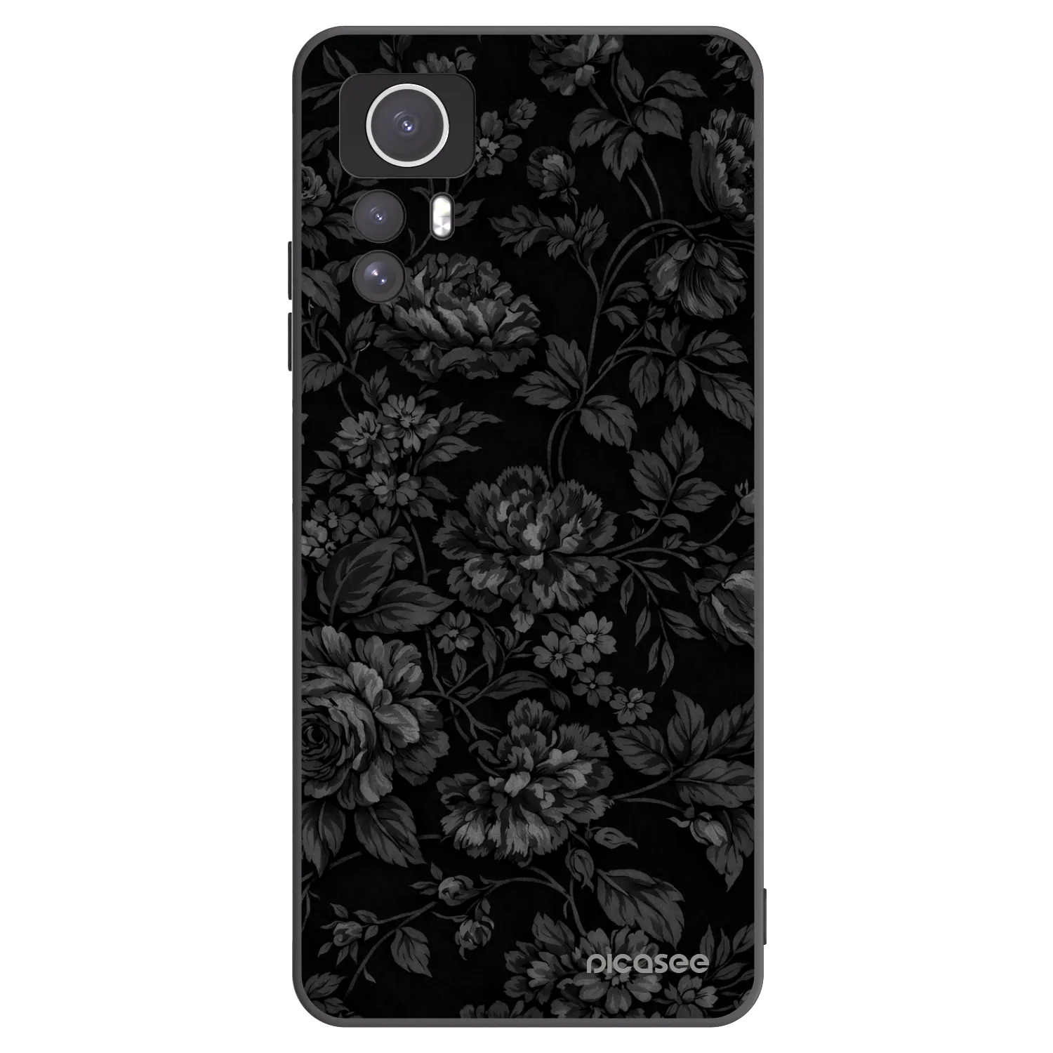 Picasee silikonový černý obal pro Xiaomi Redmi Note 12S - Dark Romance