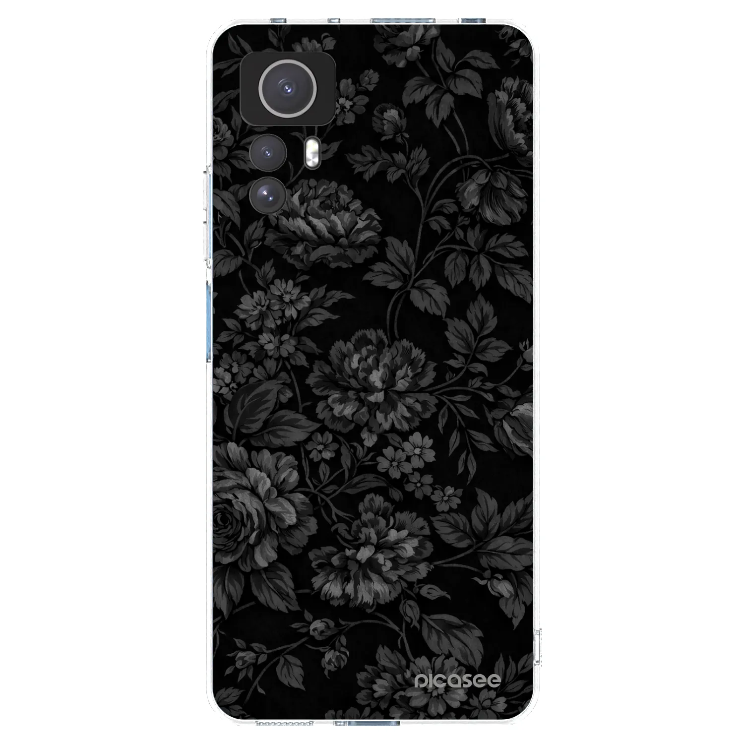 Picasee silikonový průhledný obal pro Xiaomi Redmi Note 12S - Dark Romance