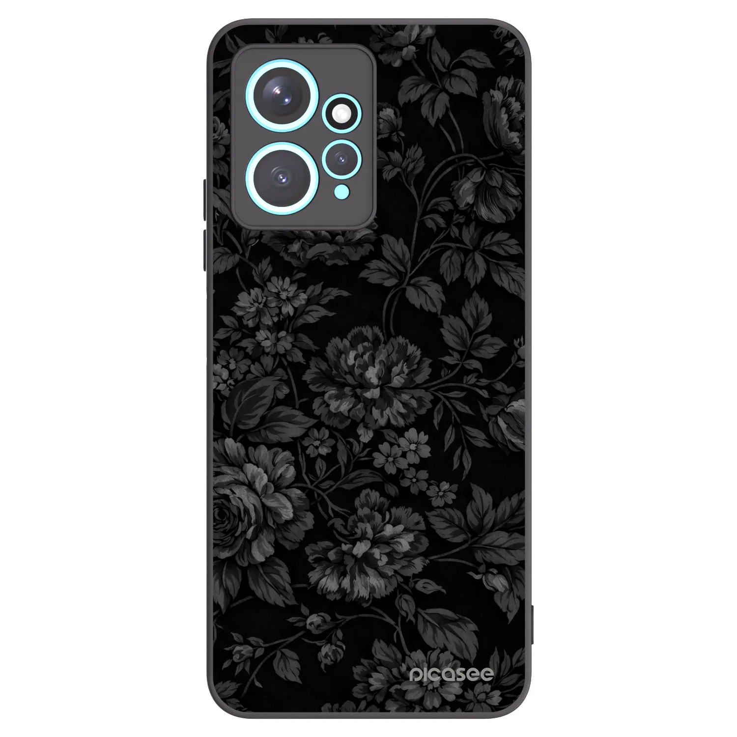 Picasee silikonový černý obal pro Xiaomi Redmi Note 12 4G - Dark Romance