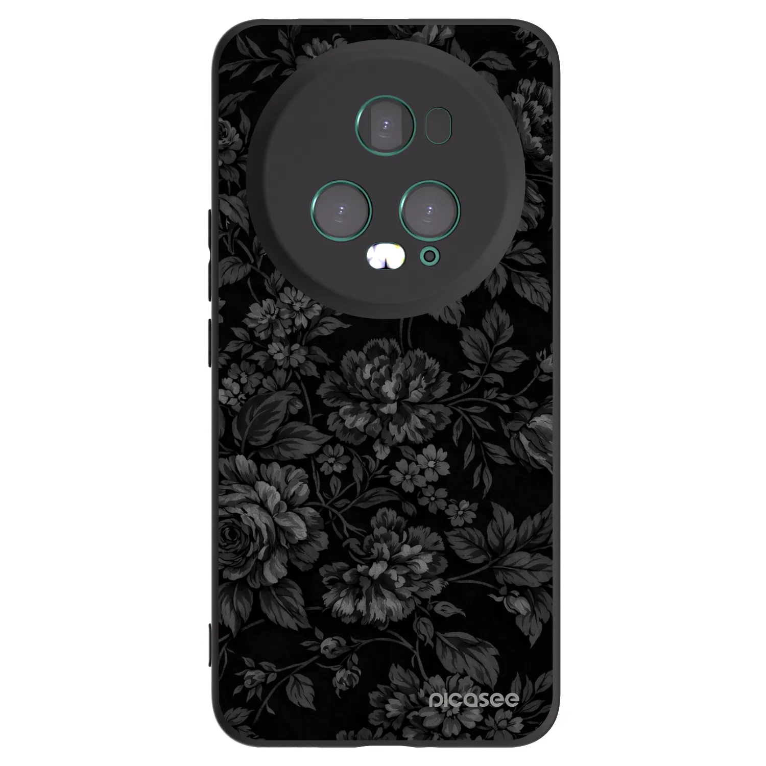 Picasee silikonový černý obal pro Honor Magic5 Pro - Dark Romance