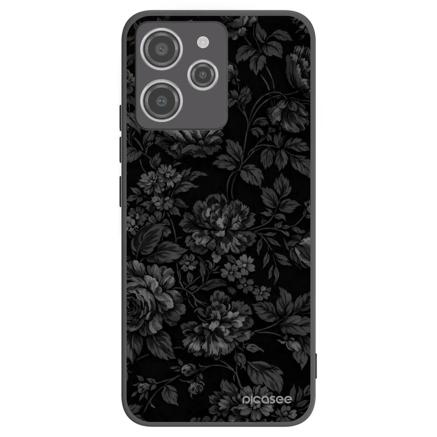 Picasee silikonový černý obal pro Xiaomi Redmi 12 4G - Dark Romance