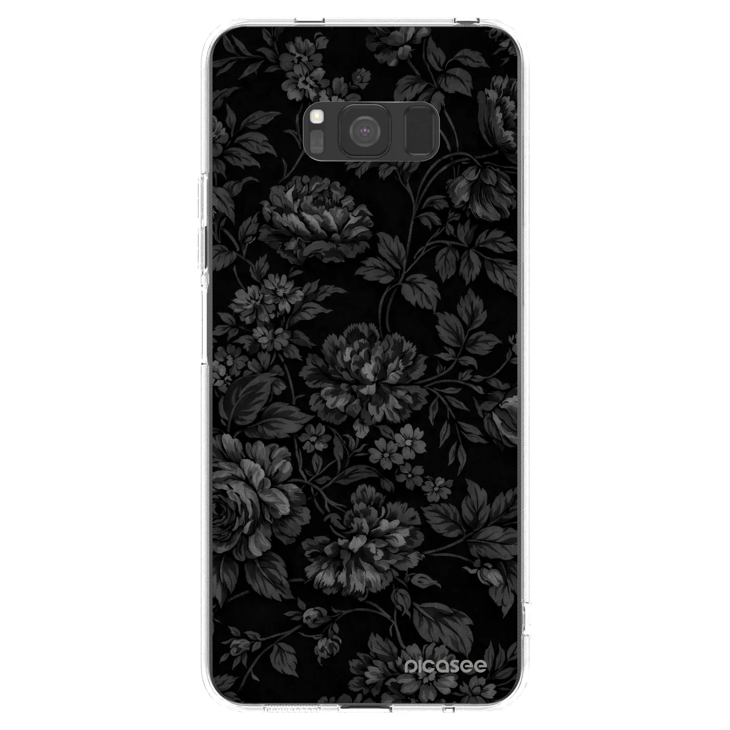 Picasee silikonový průhledný obal pro Samsung Galaxy S8 G950F - Dark Romance