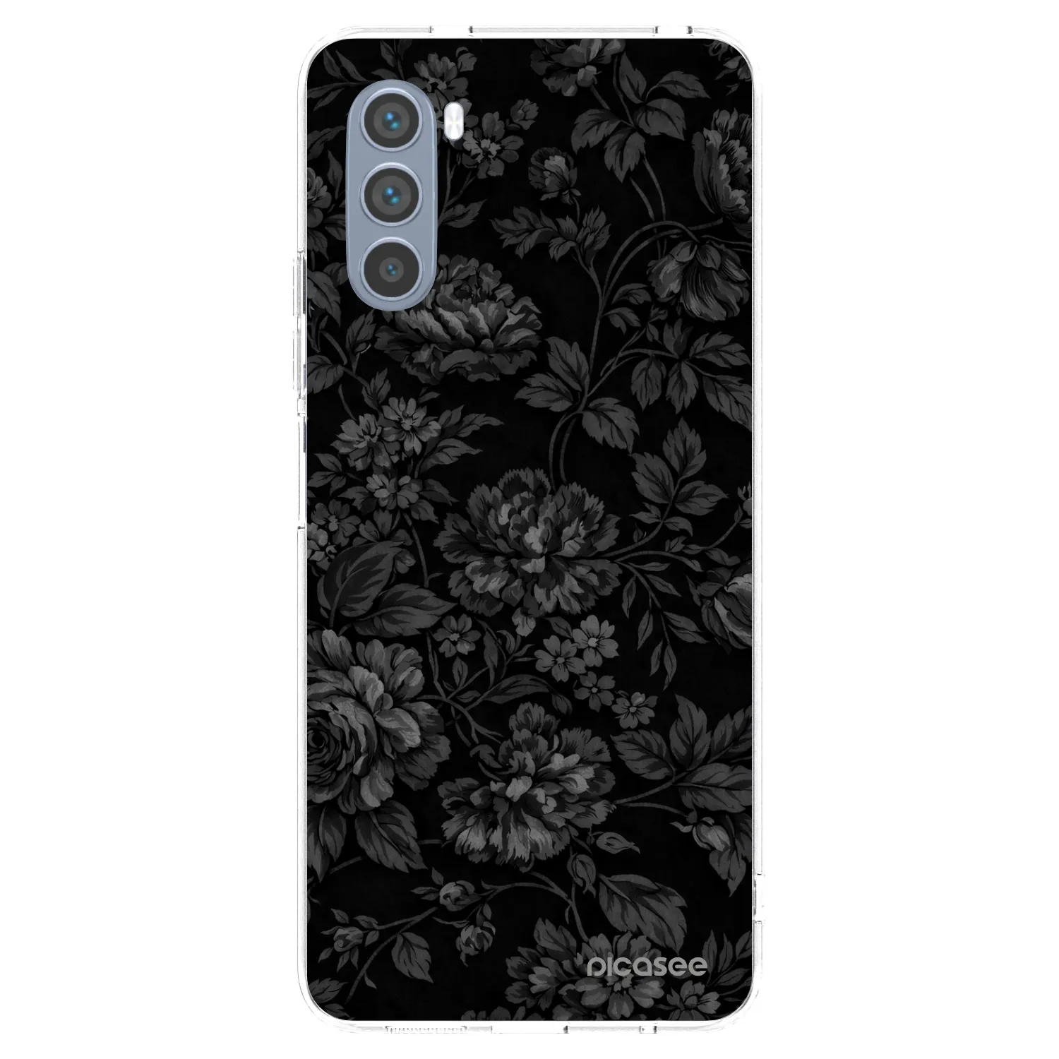 Picasee silikonový průhledný obal pro Motorola Moto G62 - Dark Romance