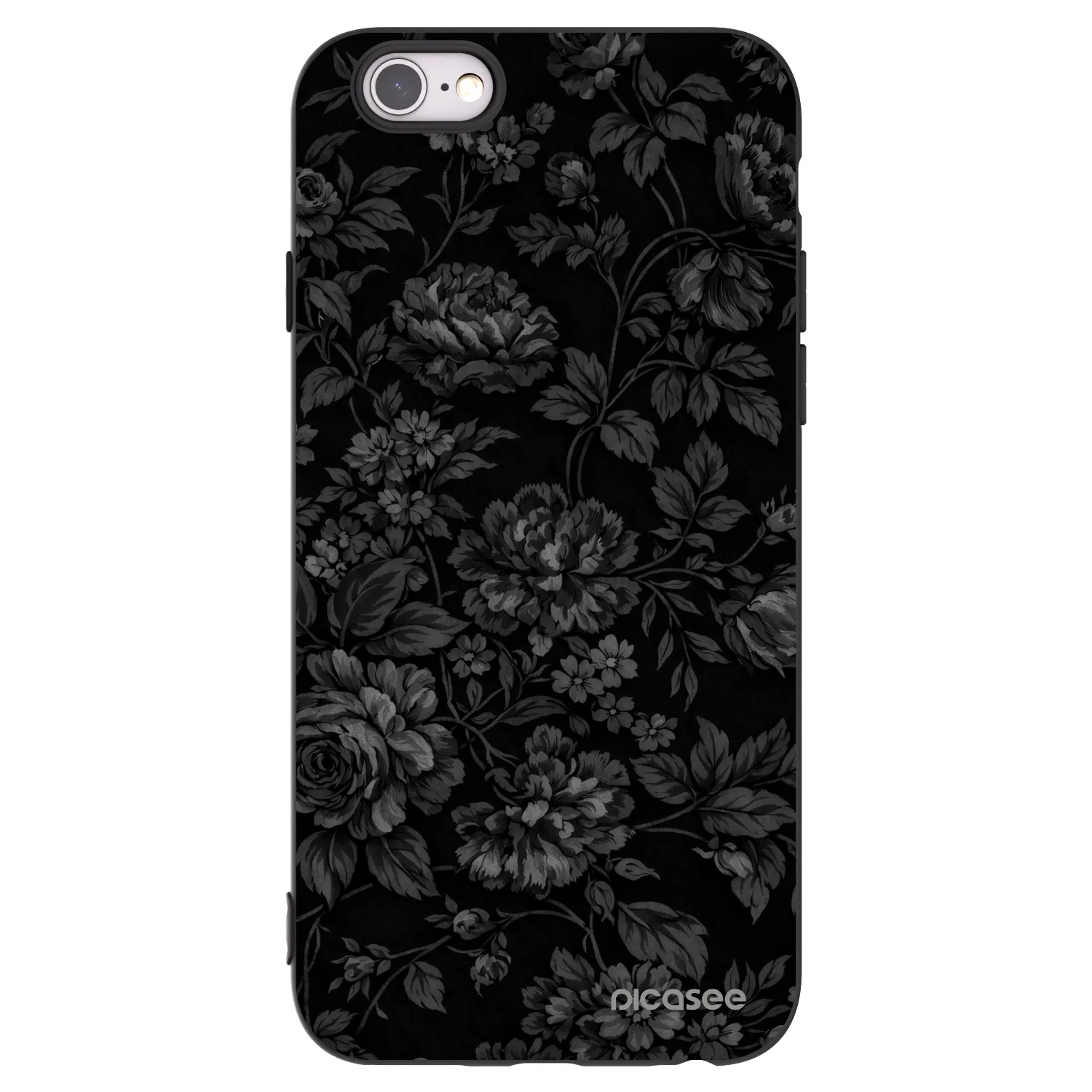 Picasee silikonový černý obal pro Apple iPhone 6/6S - Dark Romance