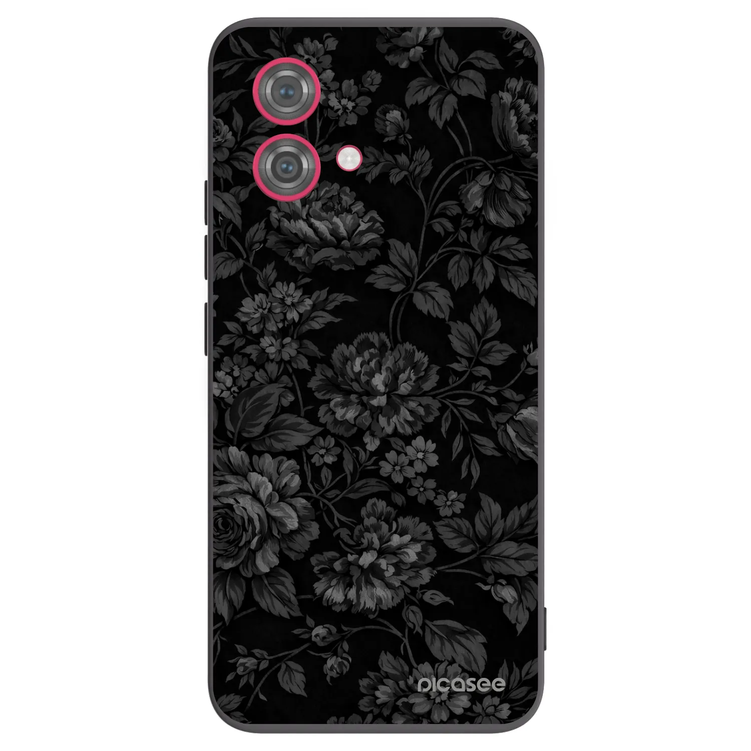 Picasee silikonový černý obal pro Motorola Moto G84 5G - Dark Romance