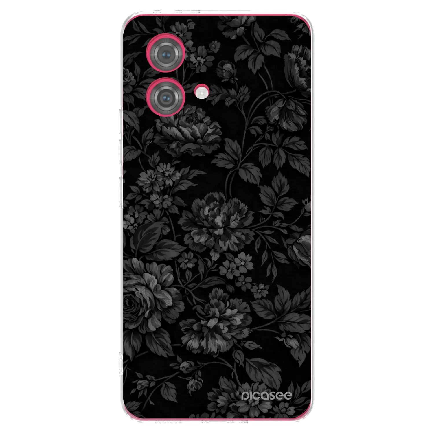 Picasee silikonový průhledný obal pro Motorola Moto G84 5G - Dark Romance