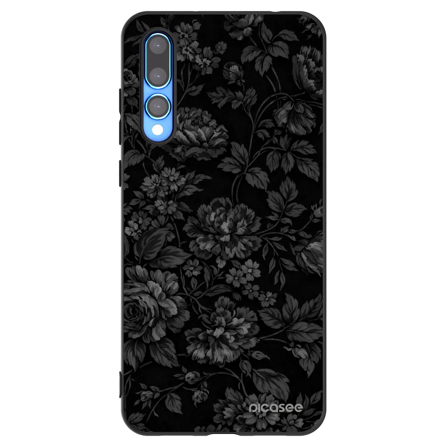 Picasee silikonový černý obal pro Huawei P20 Pro - Dark Romance