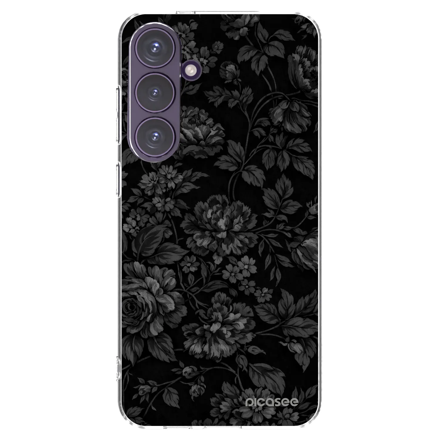 Picasee silikonový průhledný obal pro Samsung Galaxy S24+ S926B 5G - Dark Romance