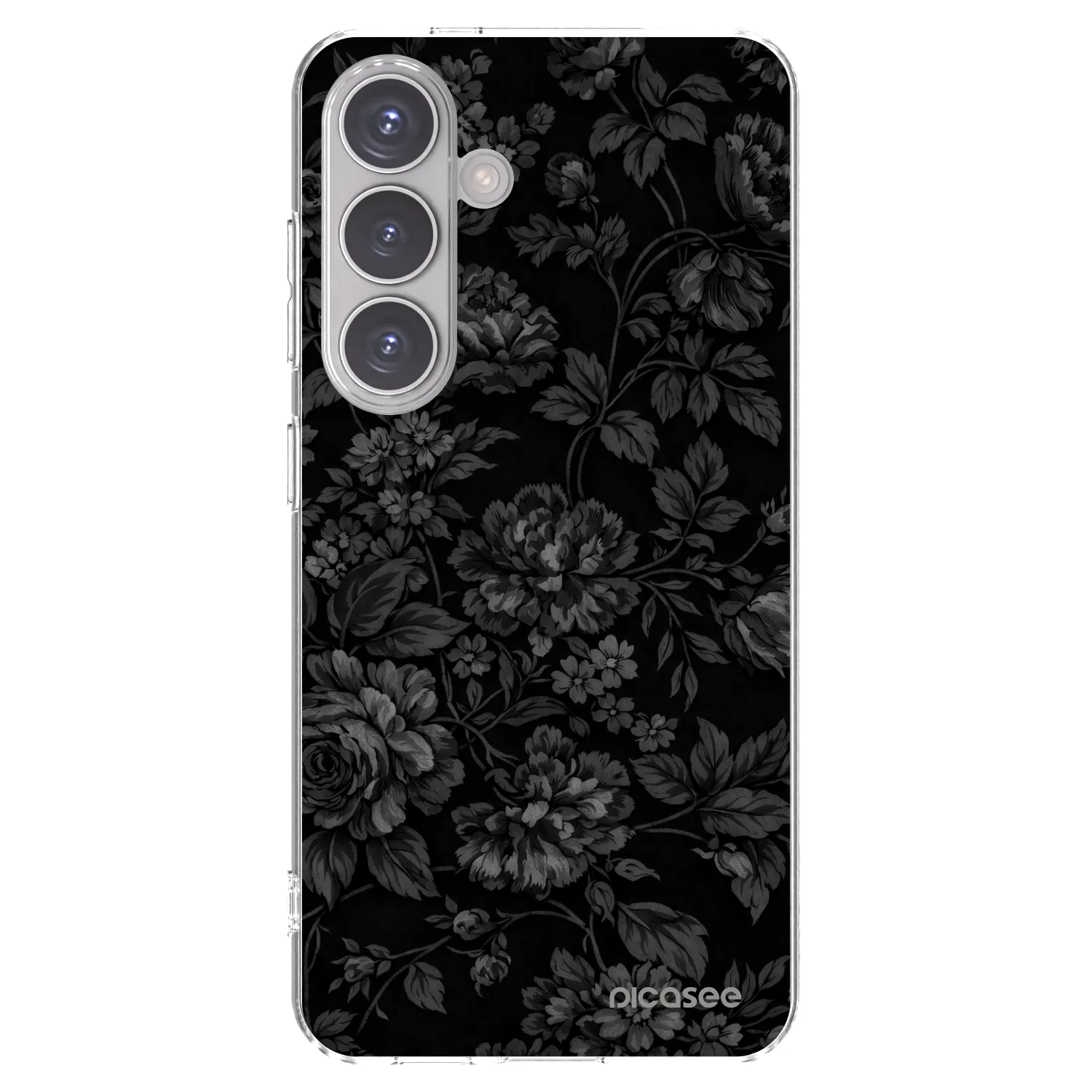 Picasee silikonový průhledný obal pro Samsung Galaxy S24 S921B 5G - Dark Romance