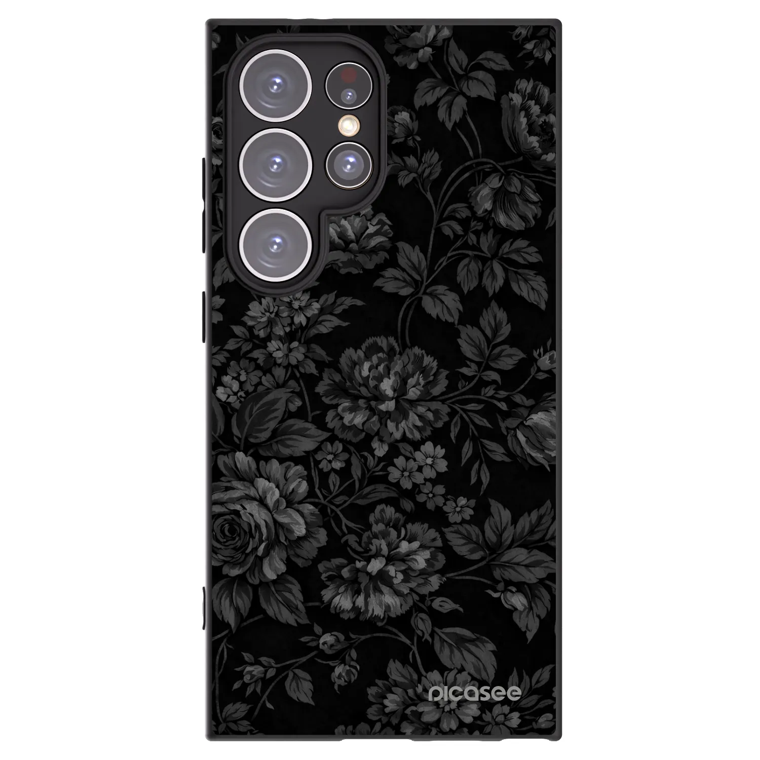 Picasee silikonový černý obal pro Samsung Galaxy S24 Ultra S928B 5G - Dark Romance