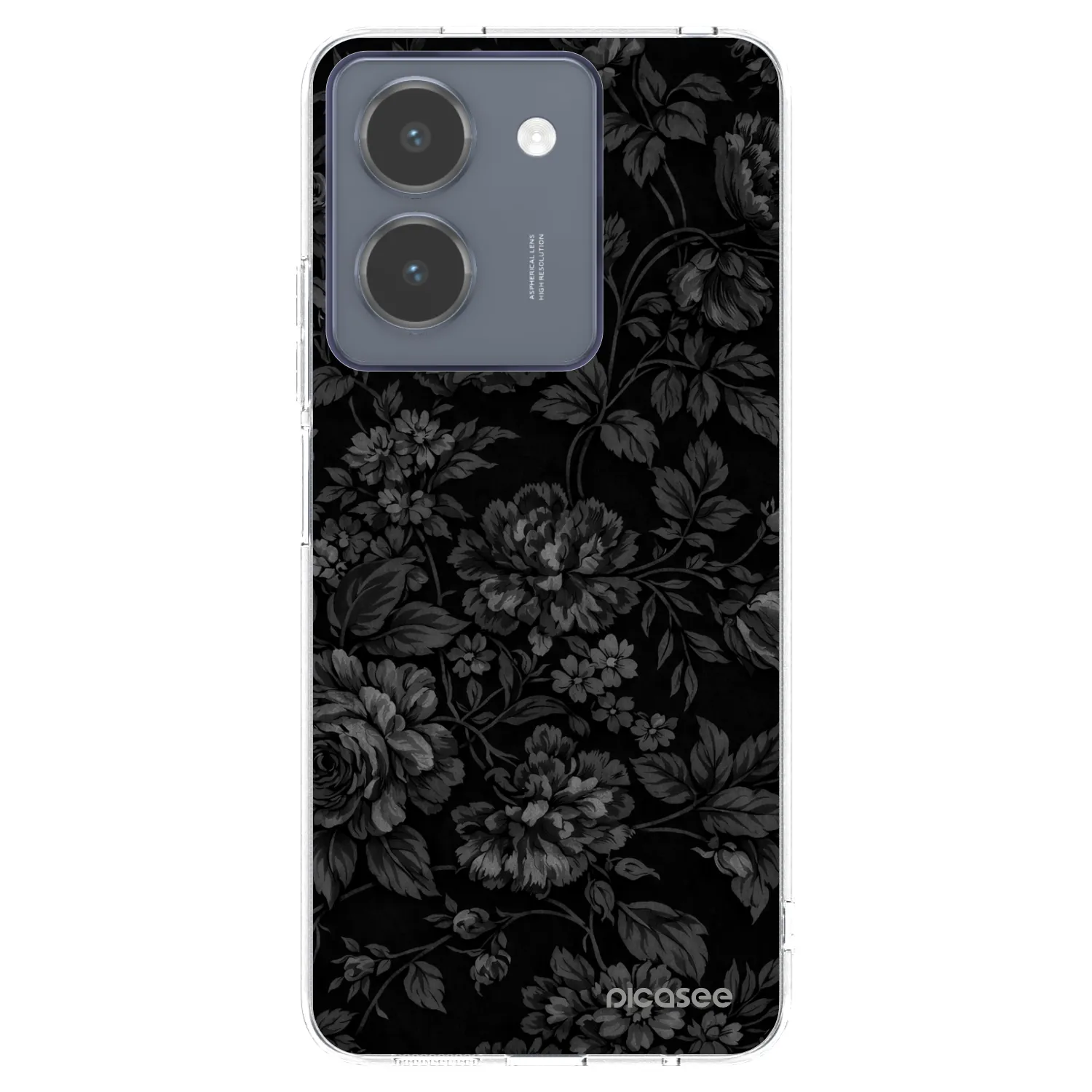 Picasee silikonový průhledný obal pro Vivo Y36 4G - Dark Romance
