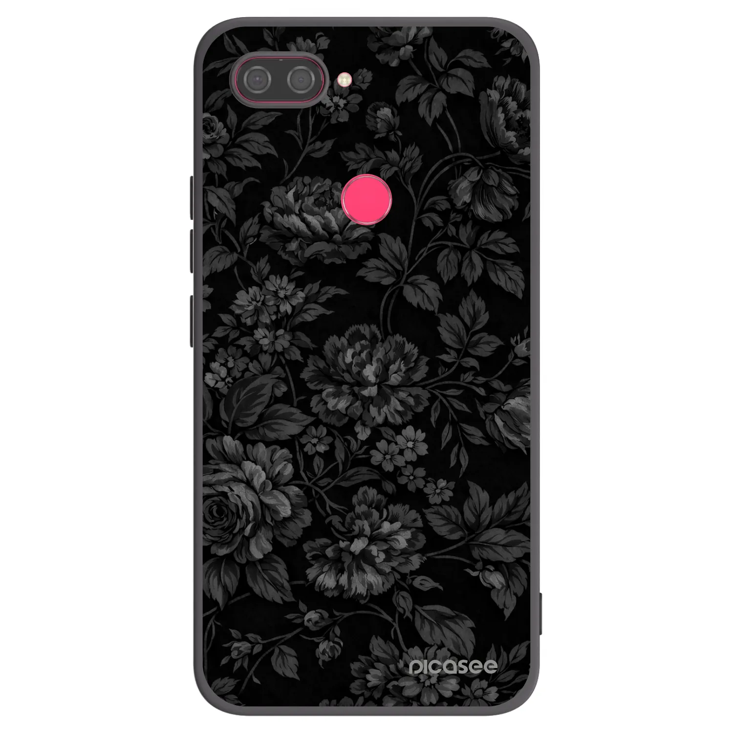 Picasee silikonový černý obal pro Xiaomi Mi 8 Lite - Dark Romance