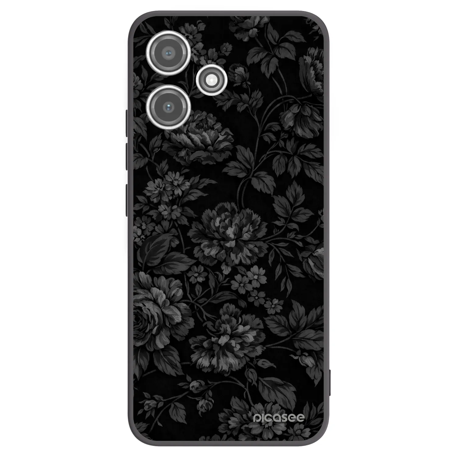 Picasee silikonový černý obal pro Xiaomi Redmi 12 5G - Dark Romance