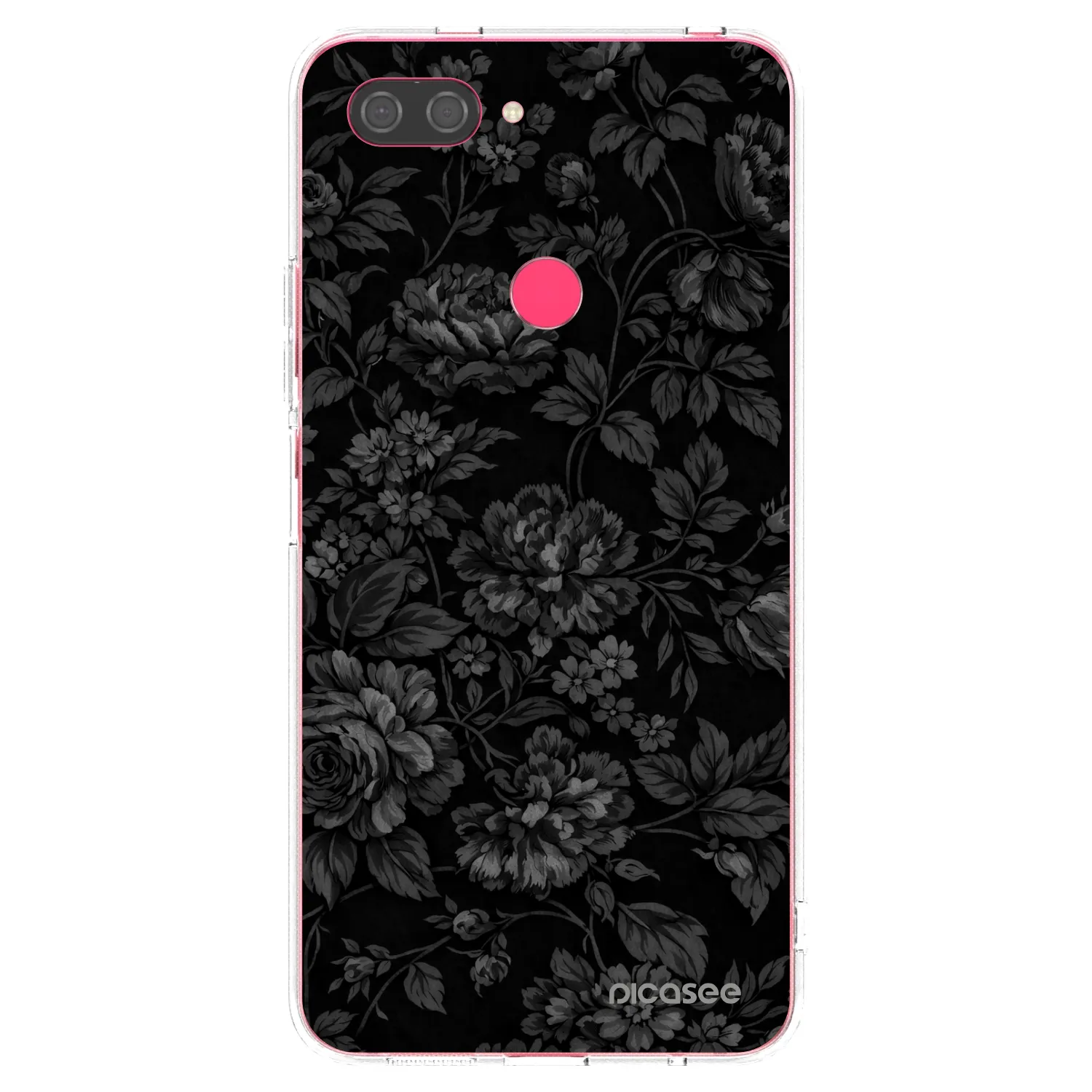 Picasee silikonový průhledný obal pro Xiaomi Mi 8 Lite - Dark Romance