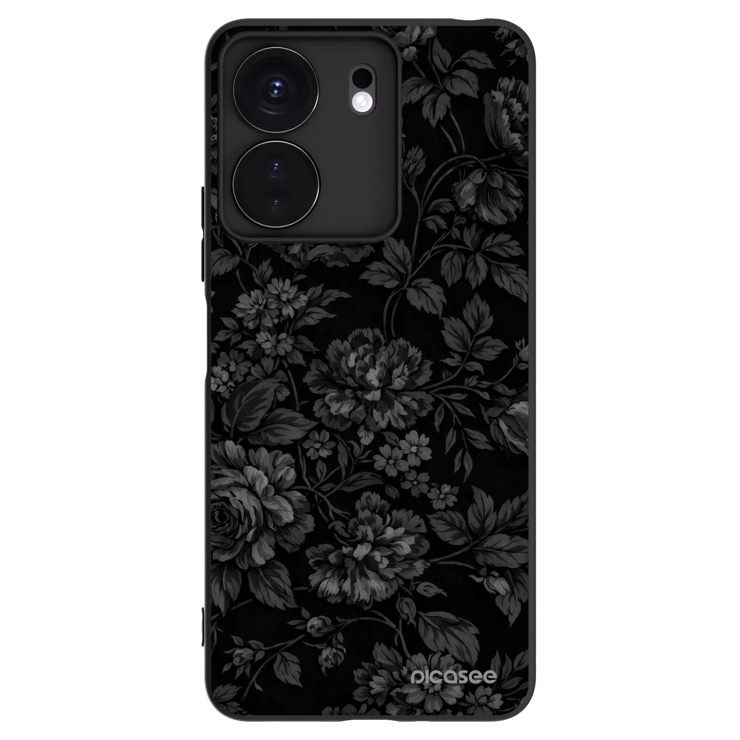 Picasee silikonový černý obal pro Xiaomi Redmi 13C 4G - Dark Romance