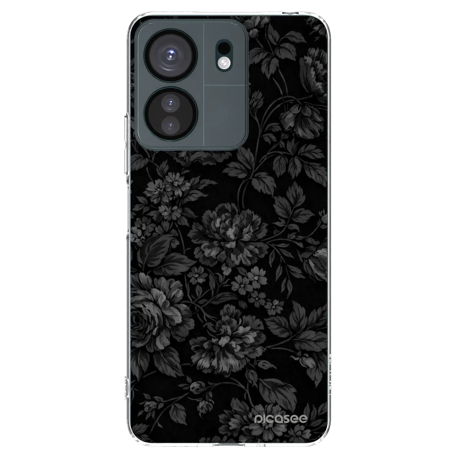 Picasee silikonový průhledný obal pro Xiaomi Redmi 13C 4G - Dark Romance