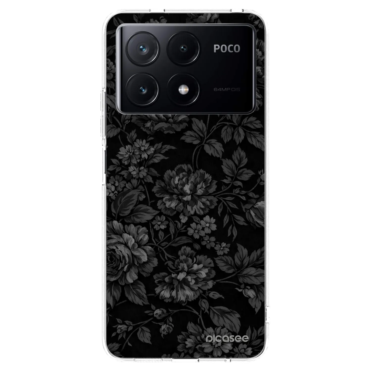 Picasee silikonový průhledný obal pro Xiaomi Poco X6 Pro - Dark Romance