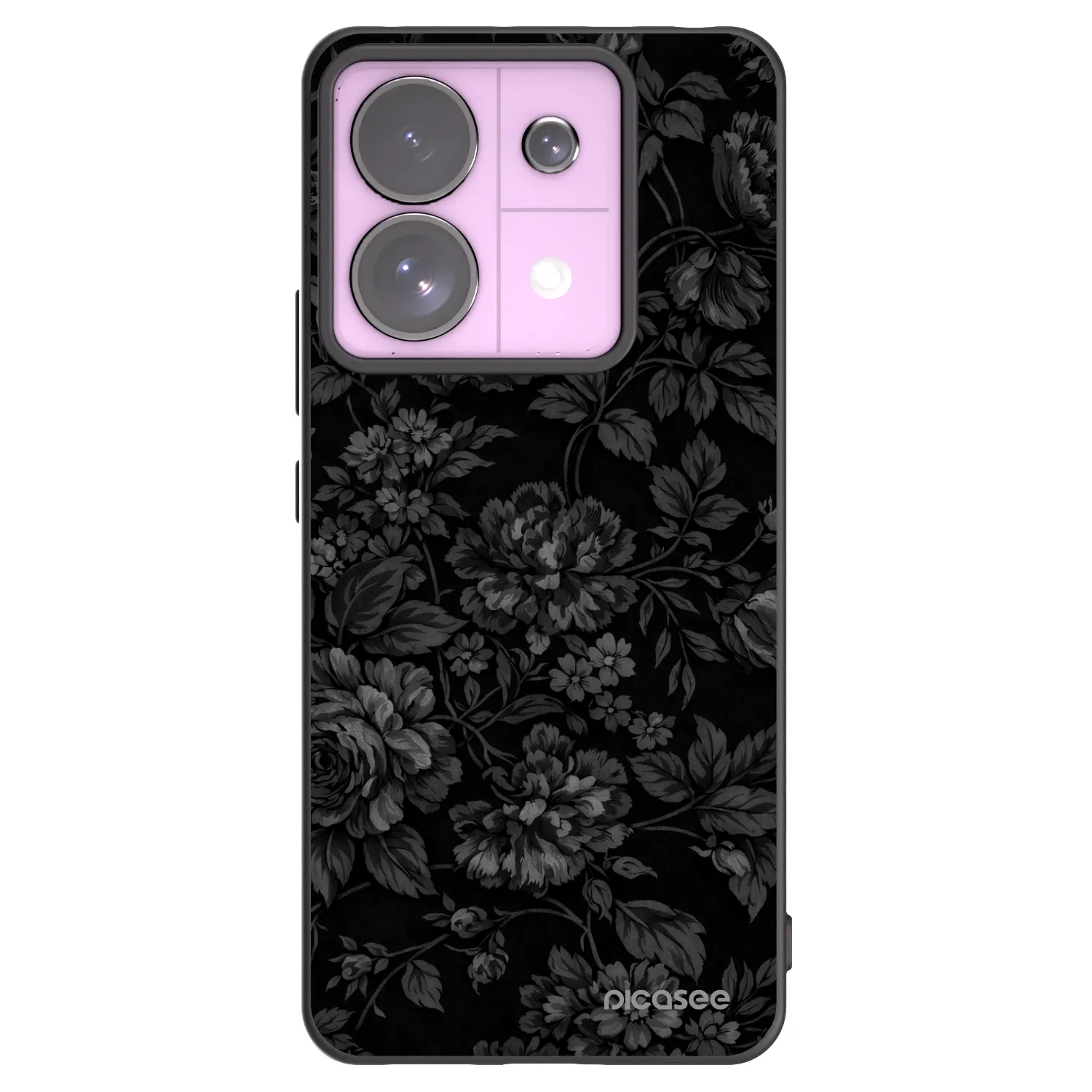 Picasee silikonový černý obal pro Xiaomi Redmi Note 13 Pro 5G - Dark Romance