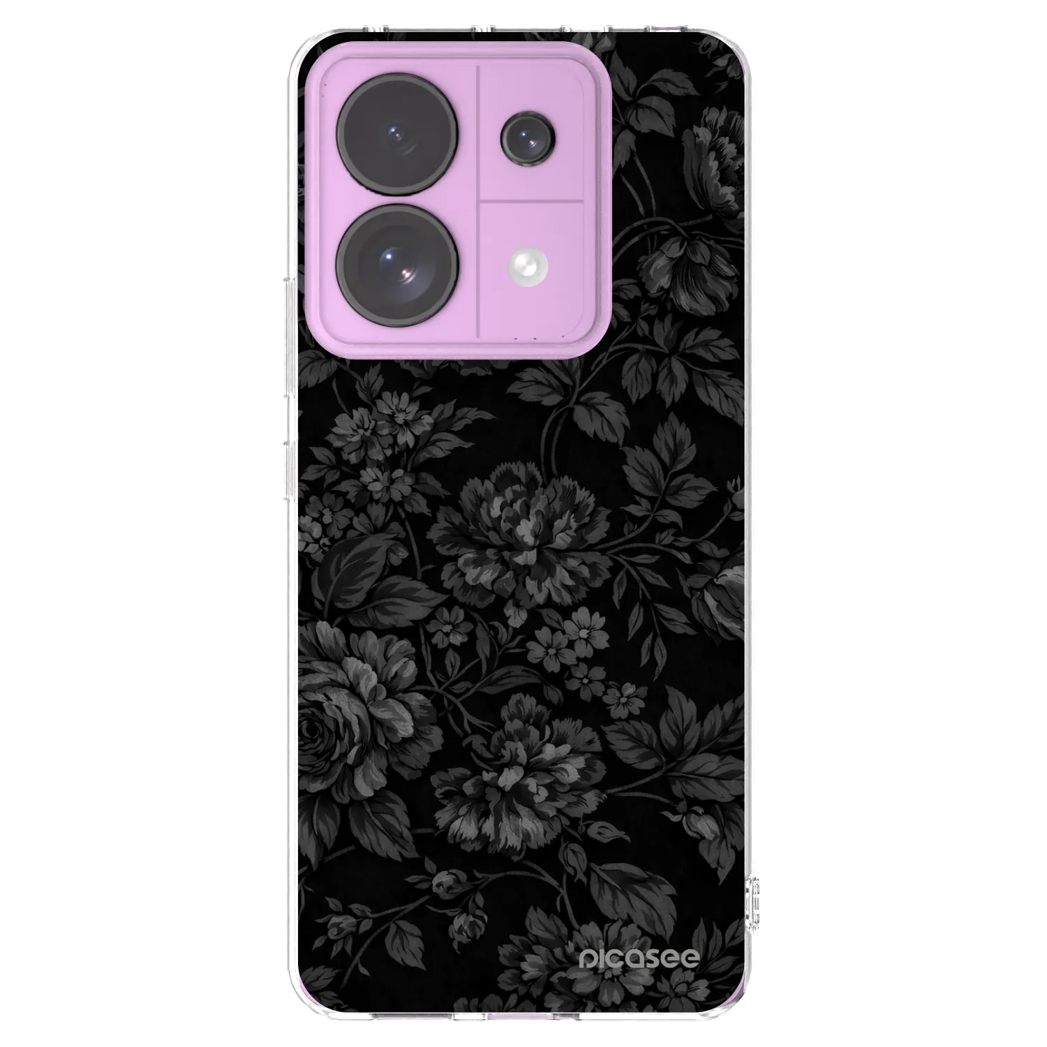 Picasee silikonový průhledný obal pro Xiaomi Redmi Note 13 Pro 5G - Dark Romance