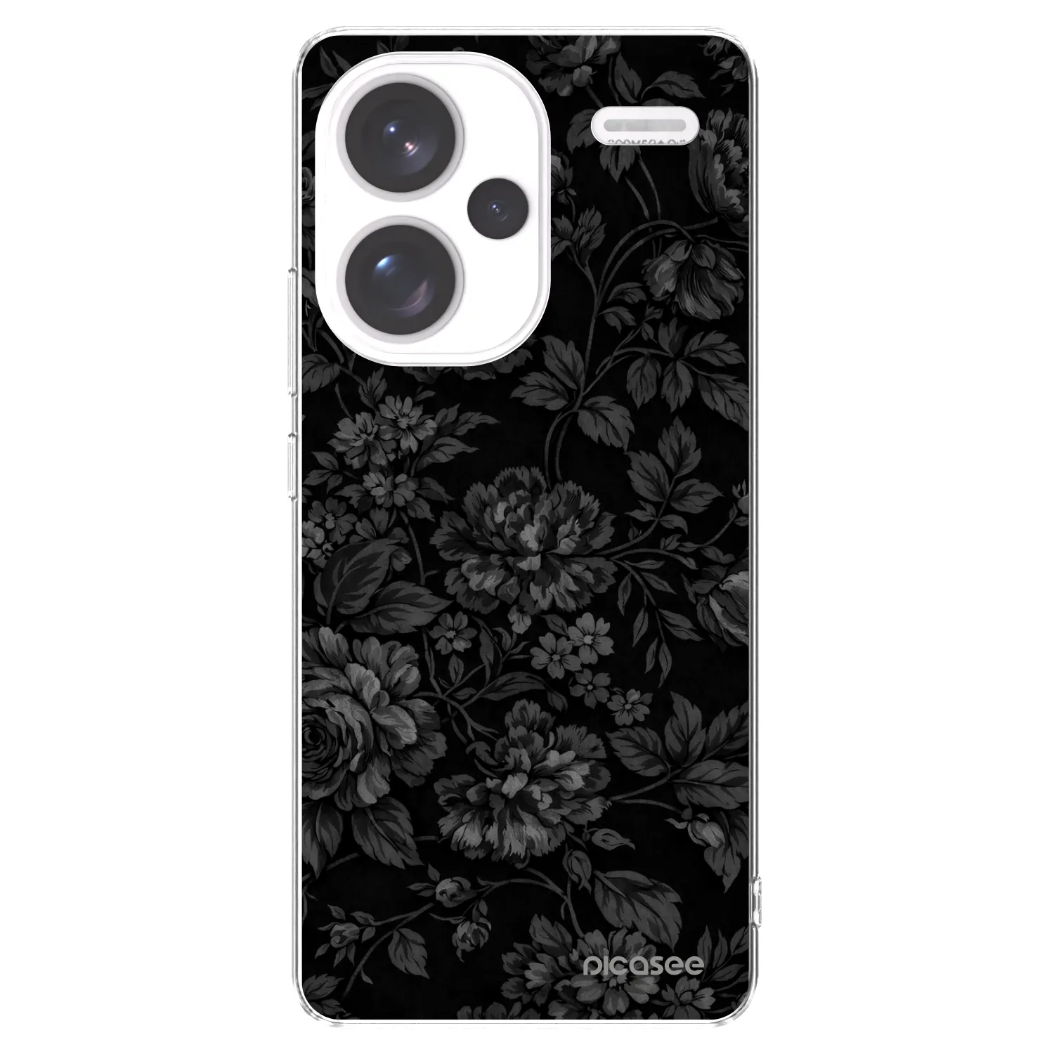 Picasee silikonový průhledný obal pro Xiaomi Redmi Note 13 Pro+ 5G - Dark Romance