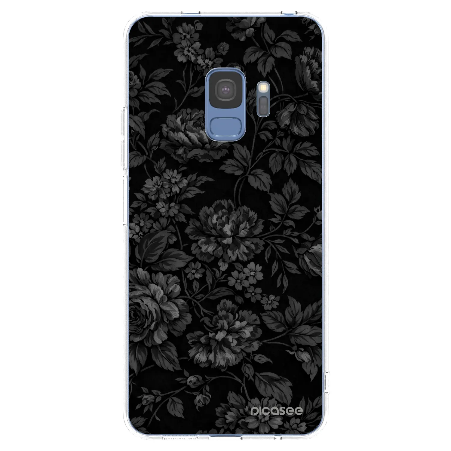 Picasee silikonový průhledný obal pro Samsung Galaxy S9 G960F - Dark Romance
