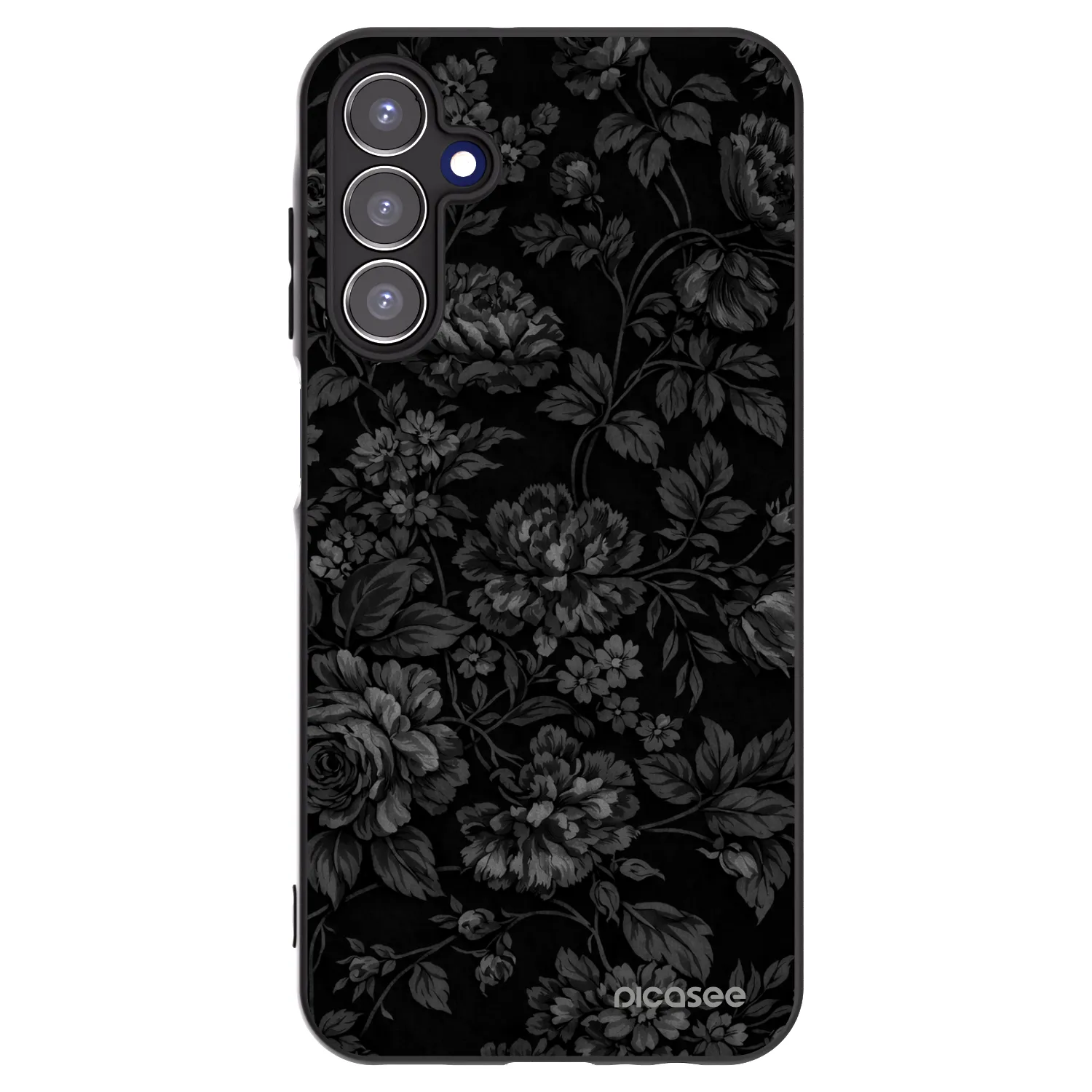 Picasee silikonový černý obal pro Samsung Galaxy A15 A155F 4G - Dark Romance