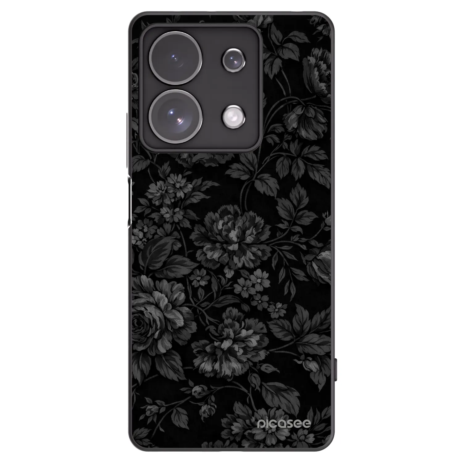 Picasee silikonový černý obal pro Xiaomi Redmi Note 13 Pro 4G - Dark Romance