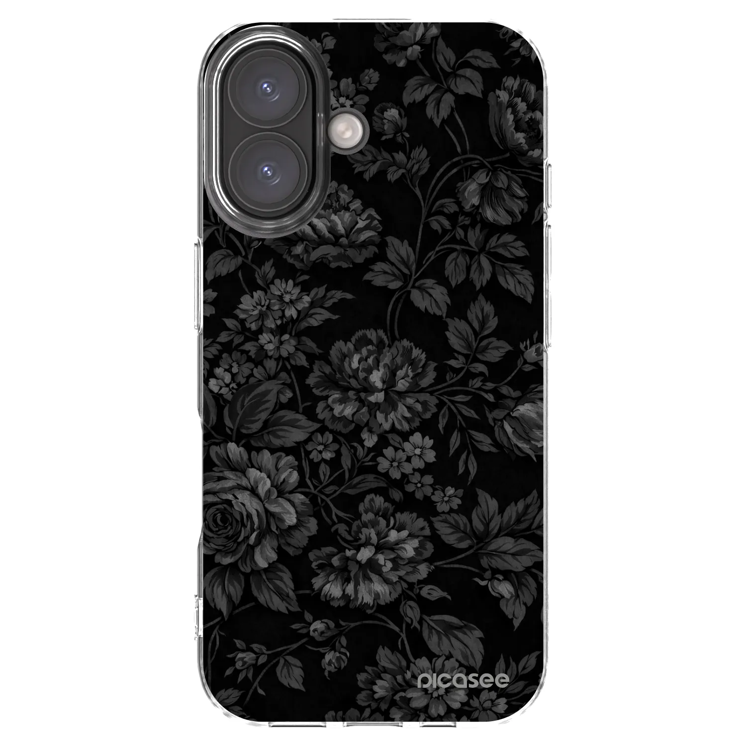 Picasee silikonový průhledný obal pro Apple iPhone 16 - Dark Romance