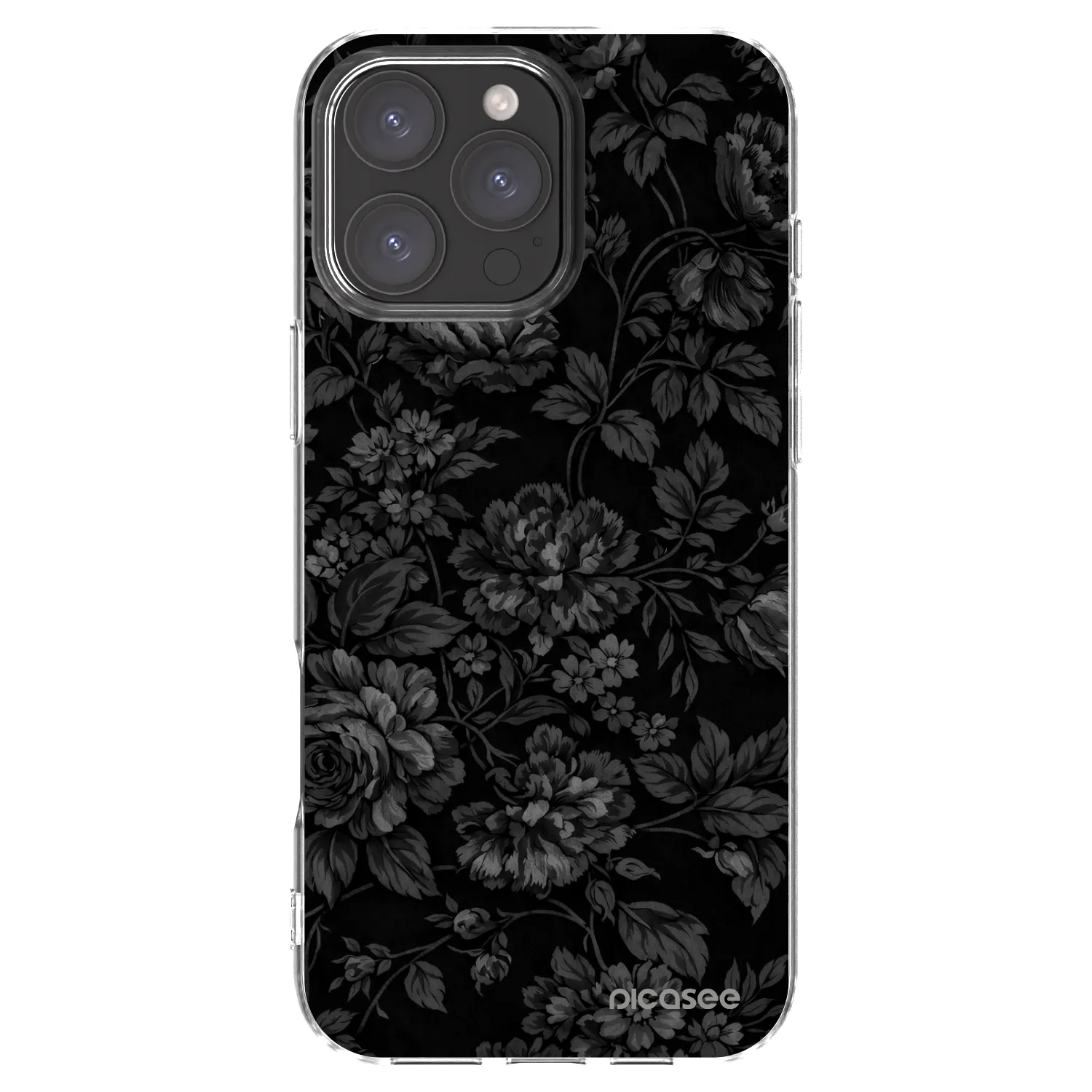 Picasee silikonový průhledný obal pro Apple iPhone 16 Pro Max - Dark Romance