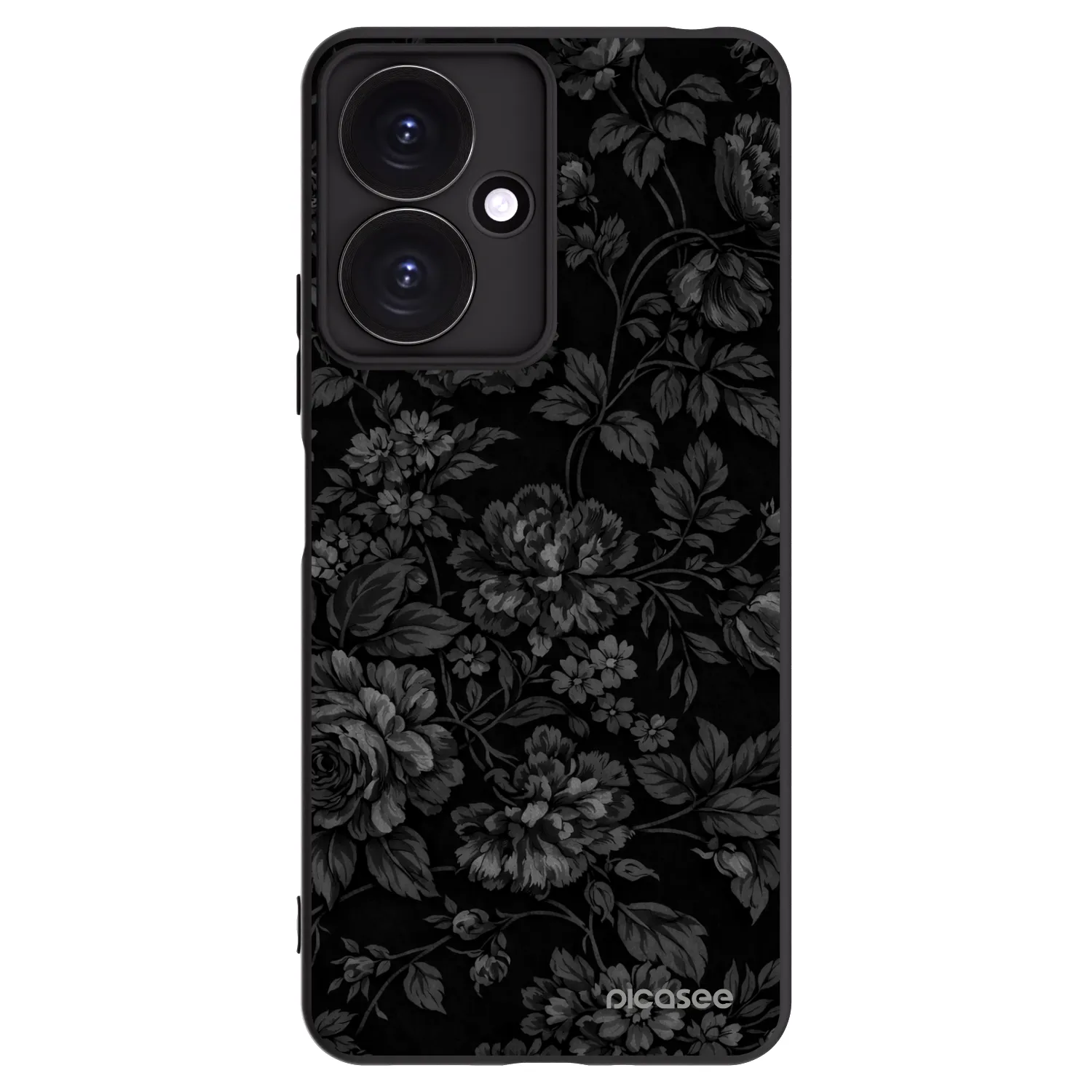 Picasee silikonový černý obal pro Xiaomi Redmi 13C 5G - Dark Romance