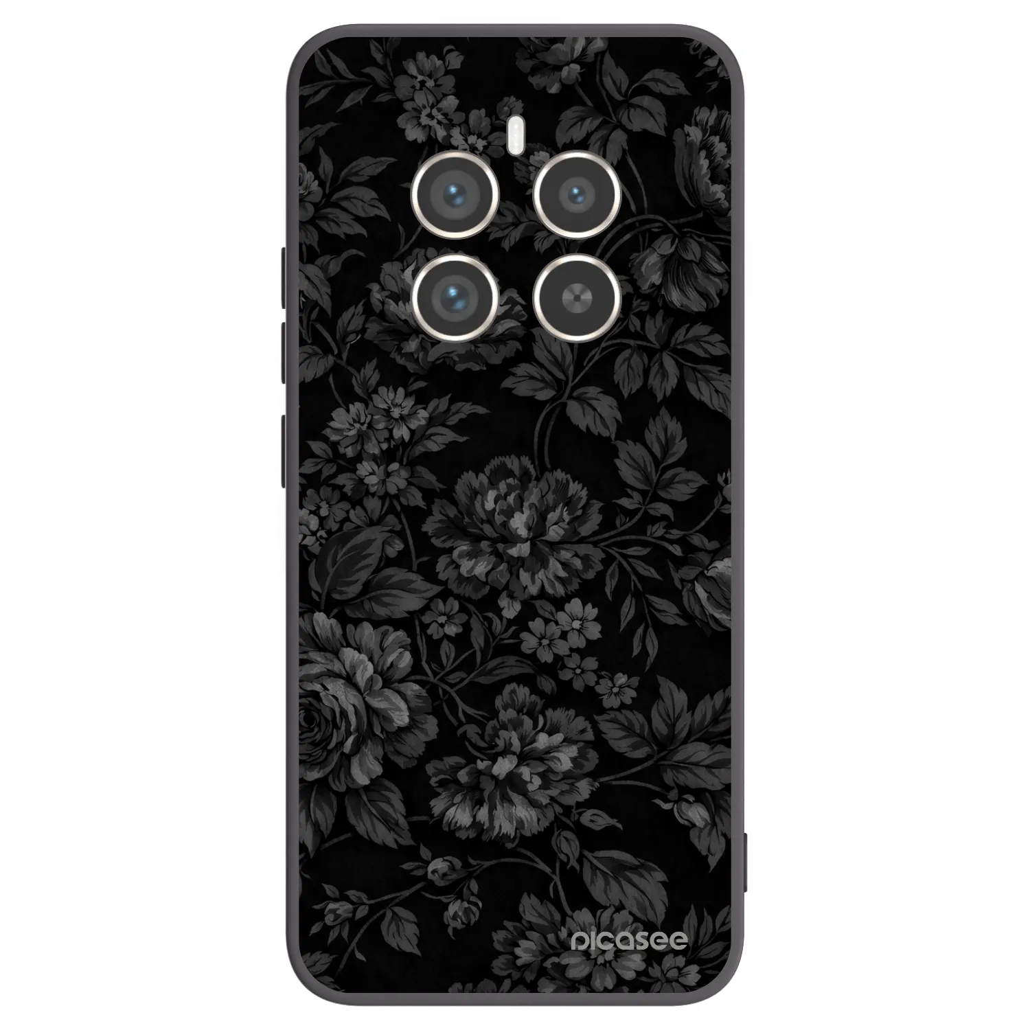 Picasee silikonový černý obal pro Realme 12 Pro 5G - Dark Romance