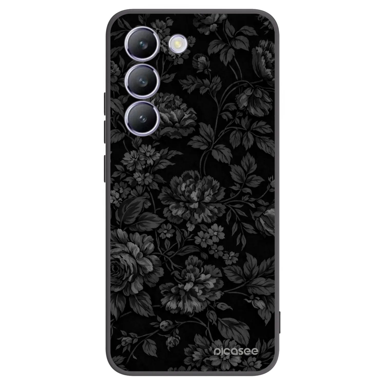 Picasee silikonový černý obal pro Vivo V40 SE 5G - Dark Romance