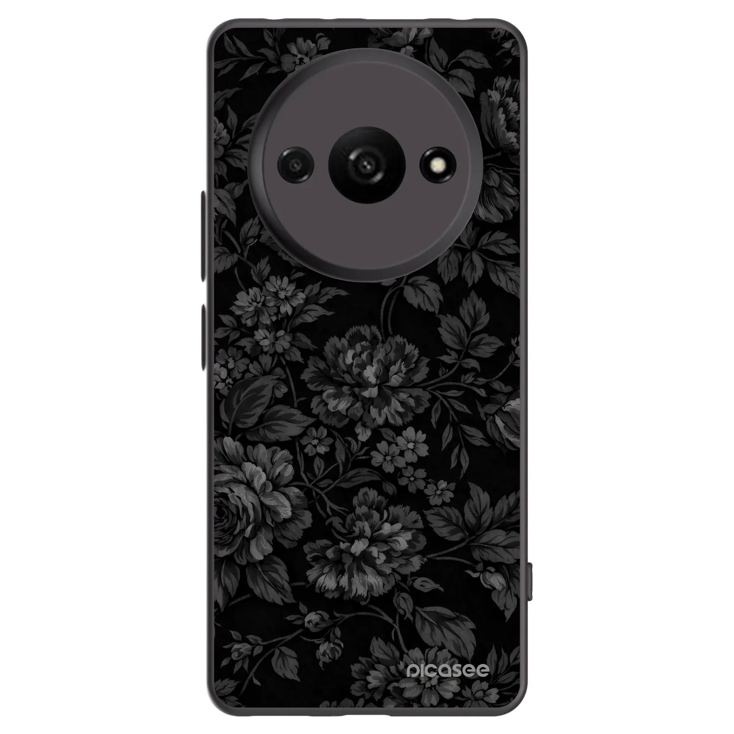 Picasee silikonový černý obal pro Xiaomi Redmi A3 - Dark Romance