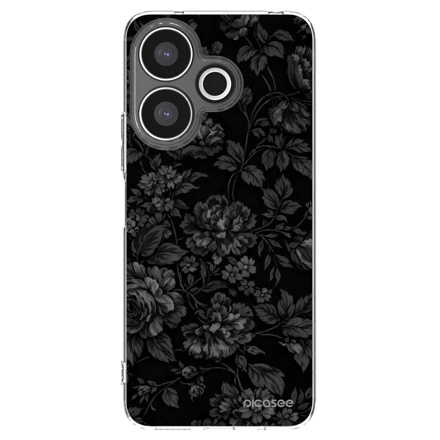 Picasee silikonový průhledný obal pro Xiaomi Redmi 13 4G - Dark Romance