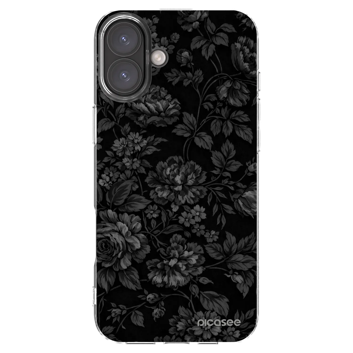 Picasee silikonový průhledný obal pro Apple iPhone 16 Plus - Dark Romance