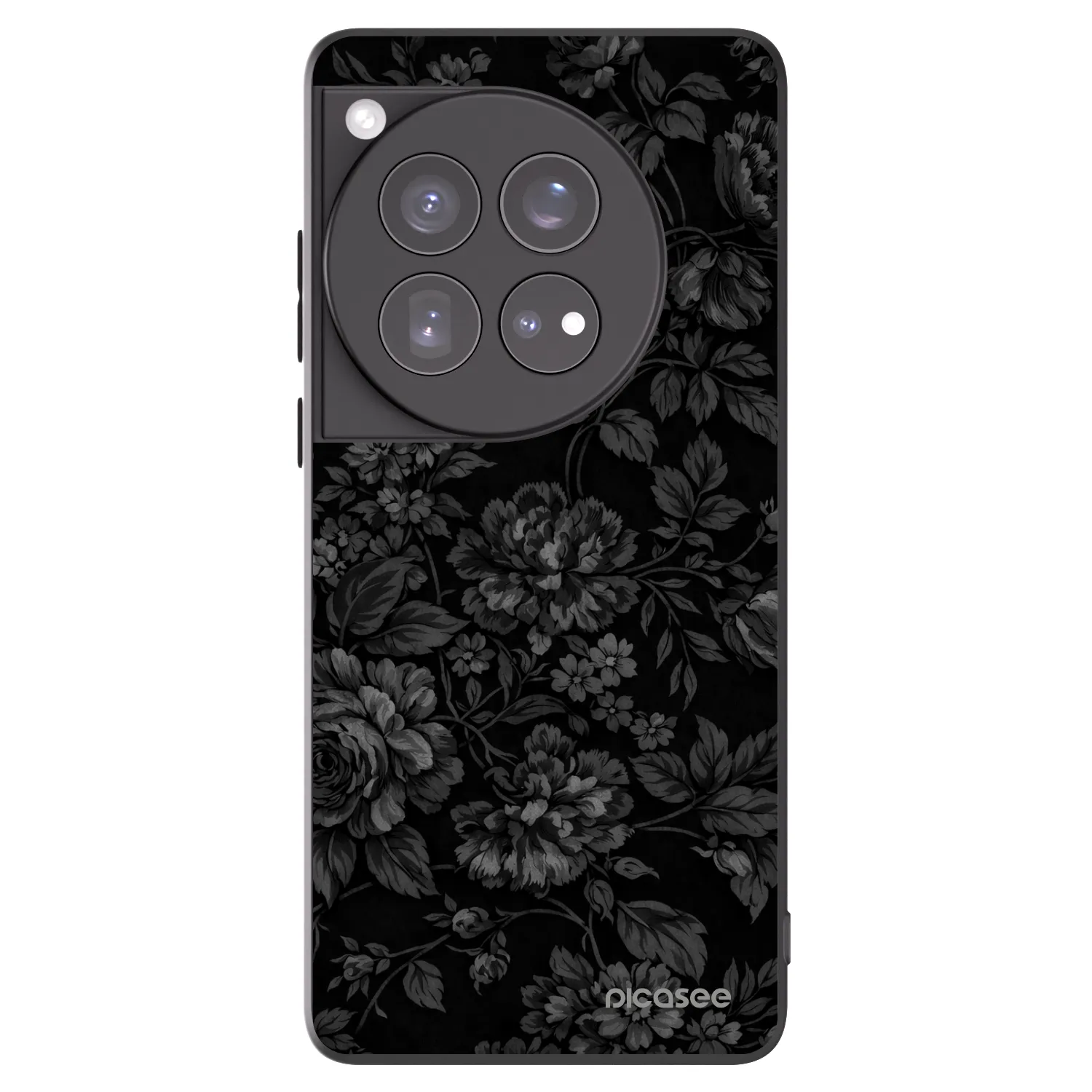 Picasee silikonový černý obal pro OnePlus 12 5G - Dark Romance