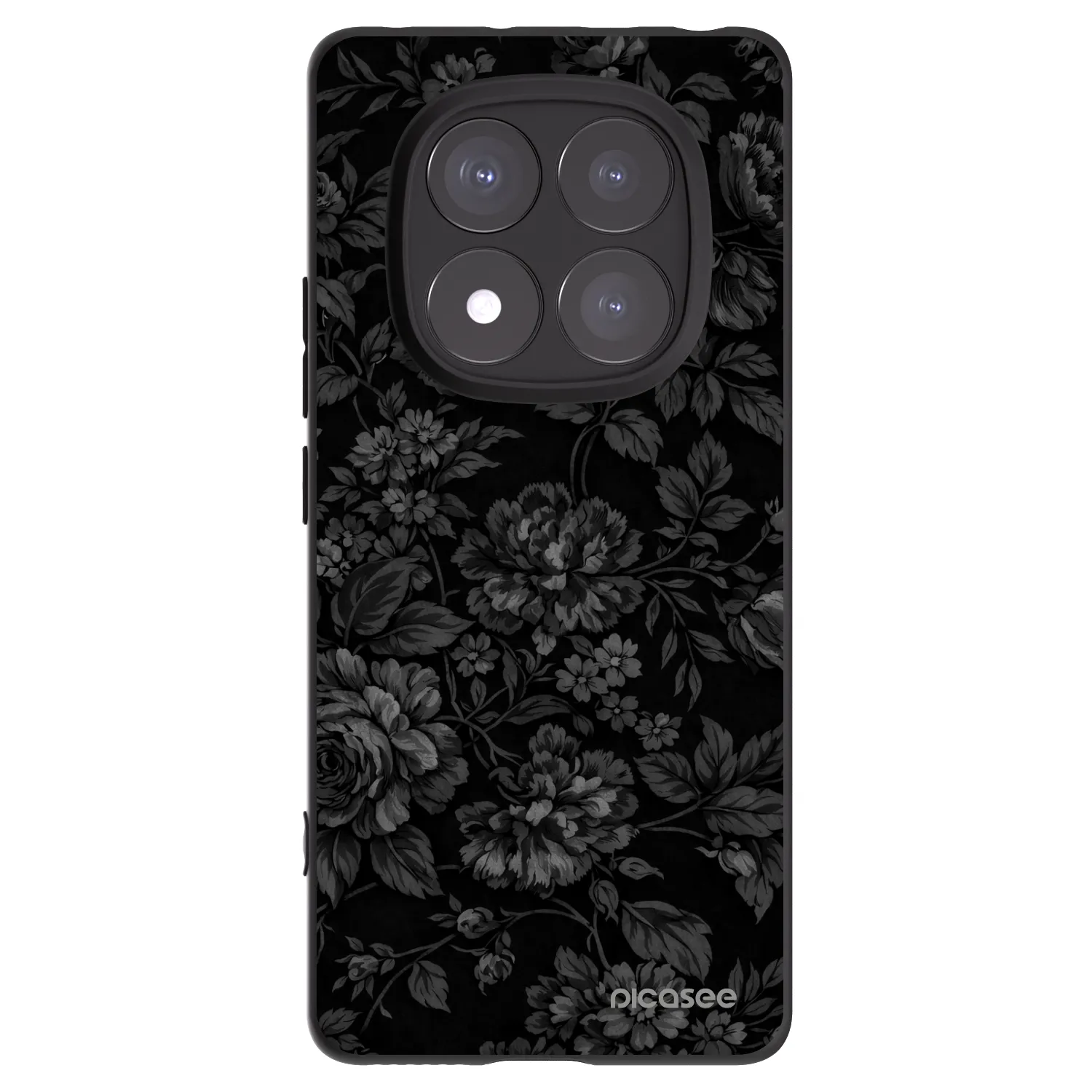Picasee silikonový černý obal pro Xiaomi Redmi Note 14 Pro 5G - Dark Romance