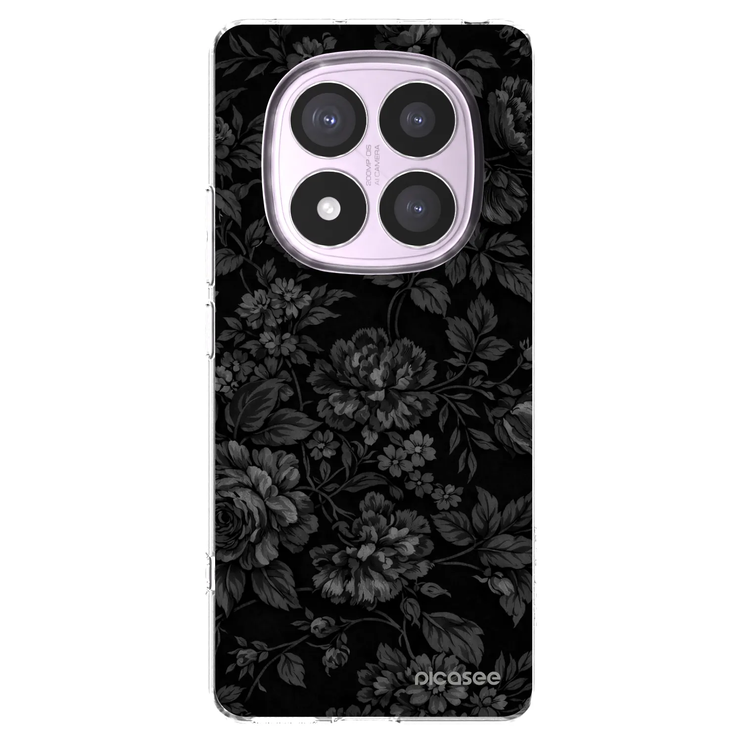 Picasee silikonový průhledný obal pro Xiaomi Redmi Note 14 Pro 5G - Dark Romance
