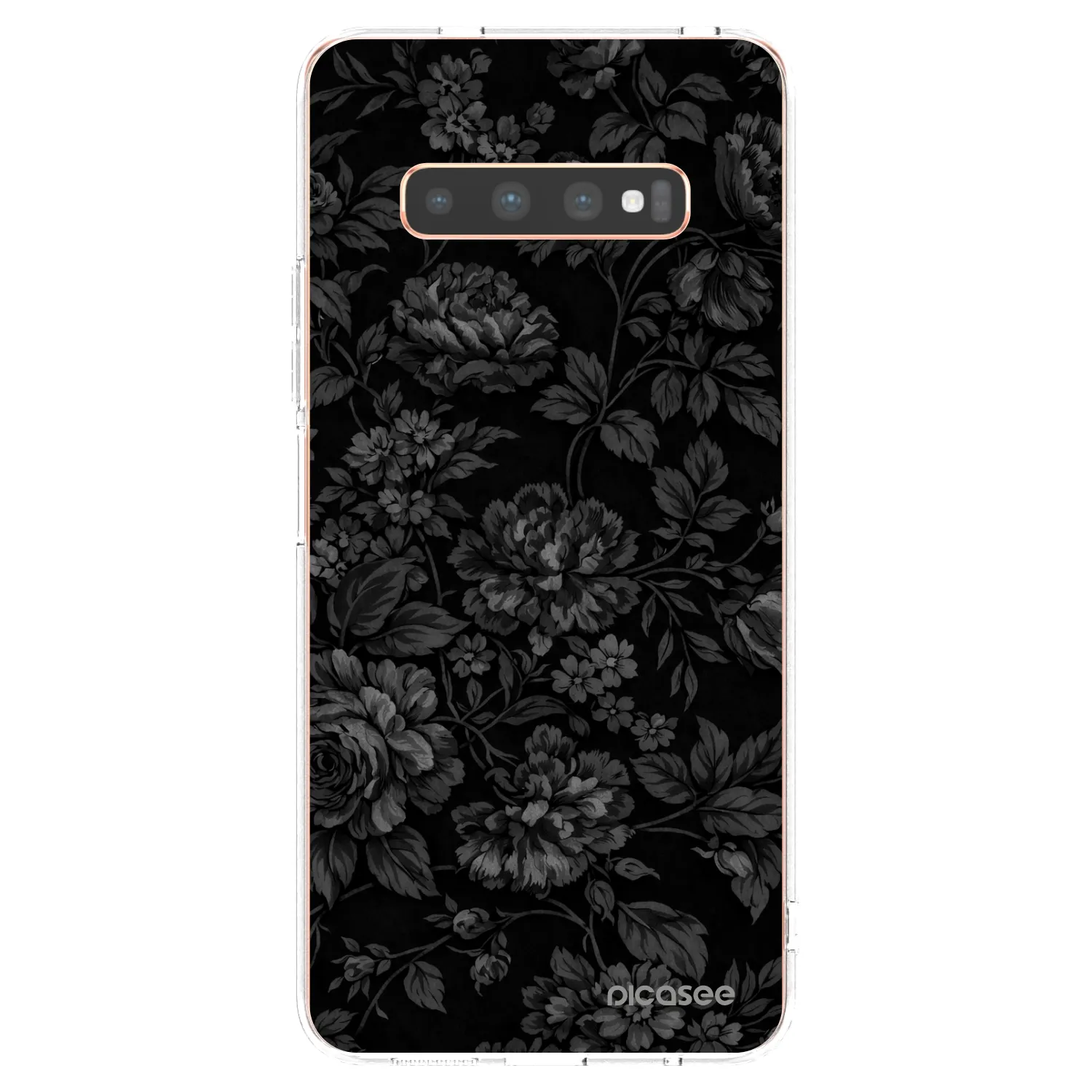 Picasee silikonový průhledný obal pro Samsung Galaxy S10 Plus G975 - Dark Romance
