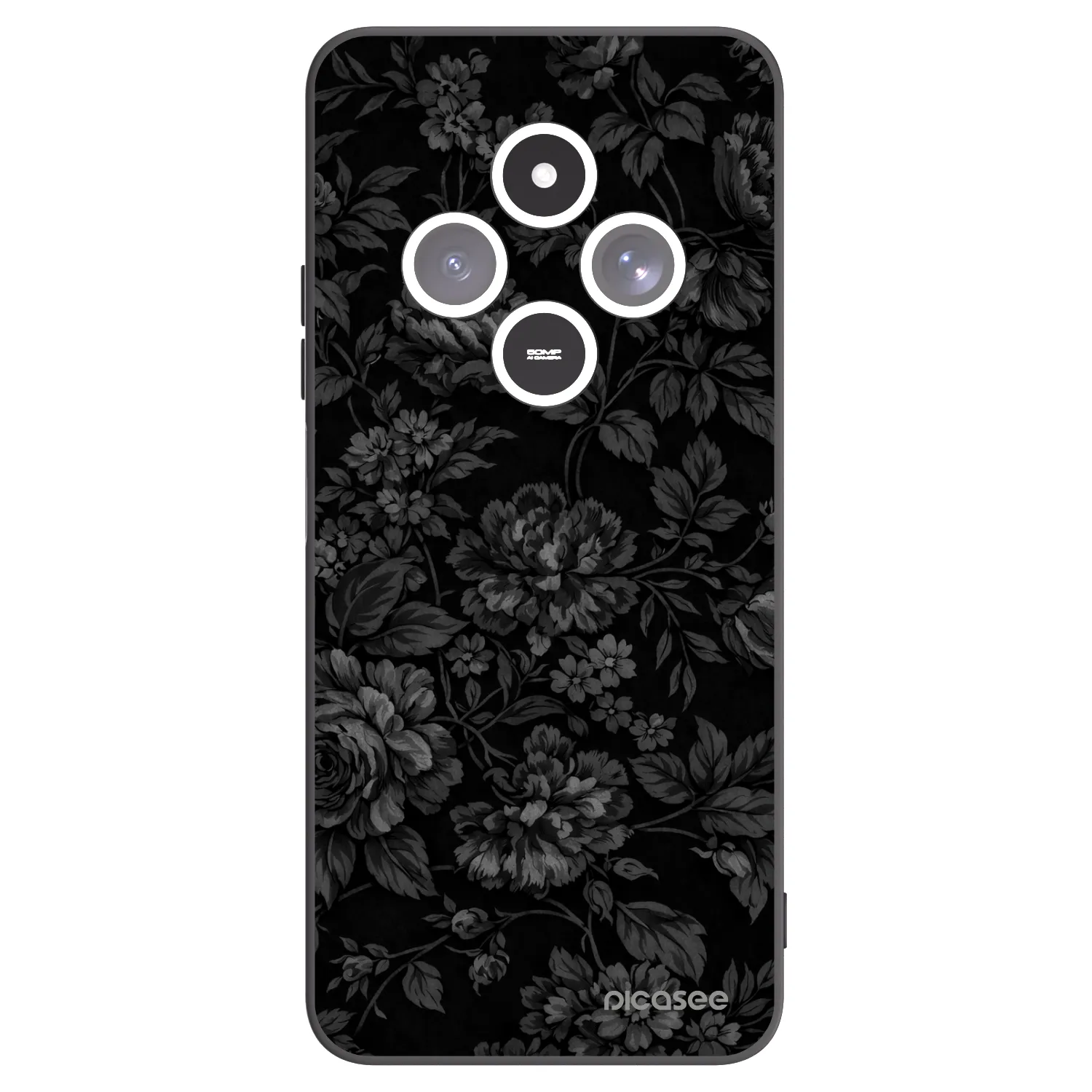 Picasee silikonový černý obal pro Xiaomi Redmi 14C - Dark Romance