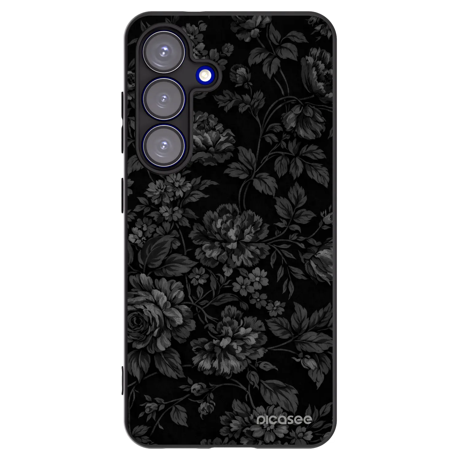 Picasee silikonový černý obal pro Samsung Galaxy S25 5G - Dark Romance