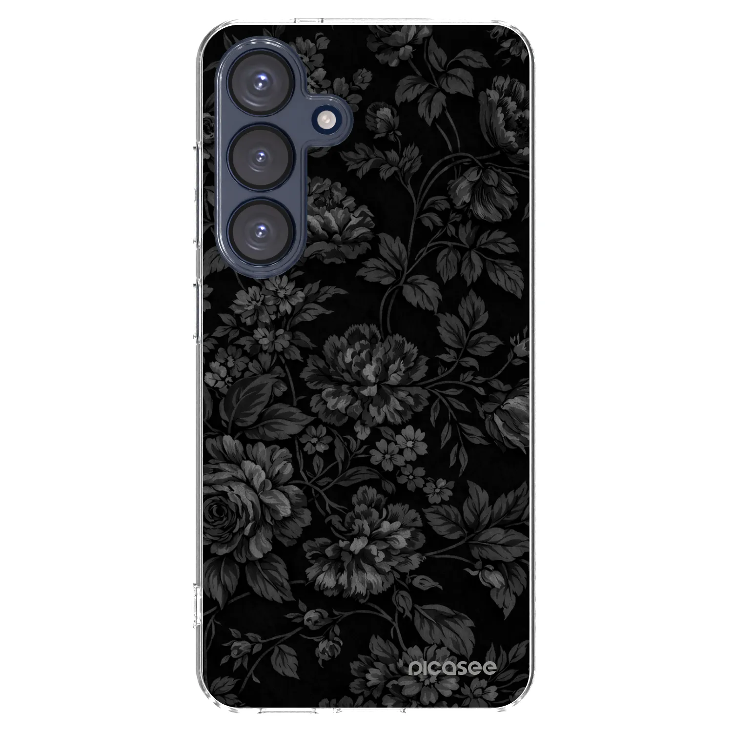 Picasee silikonový průhledný obal pro Samsung Galaxy S25 5G - Dark Romance