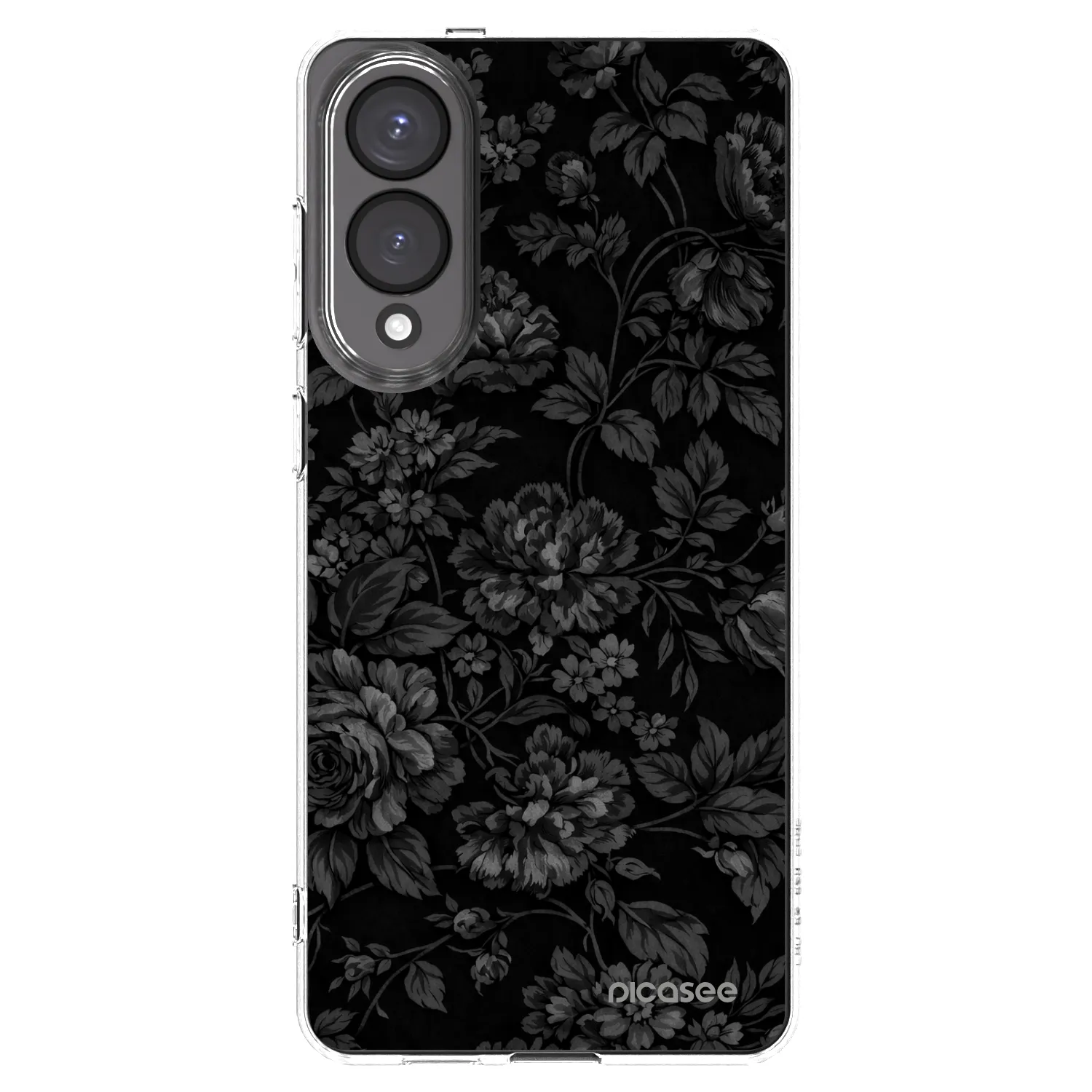 Picasee silikonový průhledný obal pro Samsung Galaxy S25 Edge 5G - Dark Romance